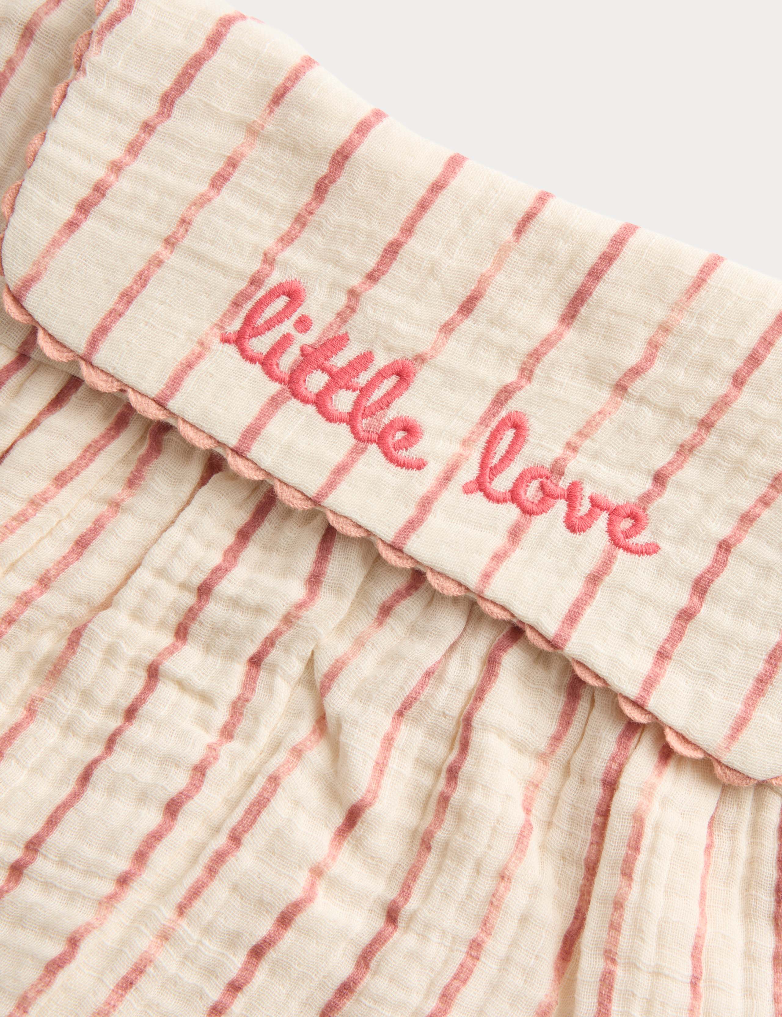 Pure Cotton Cupid Striped All in One (0-3 Yrs) 4 of 4