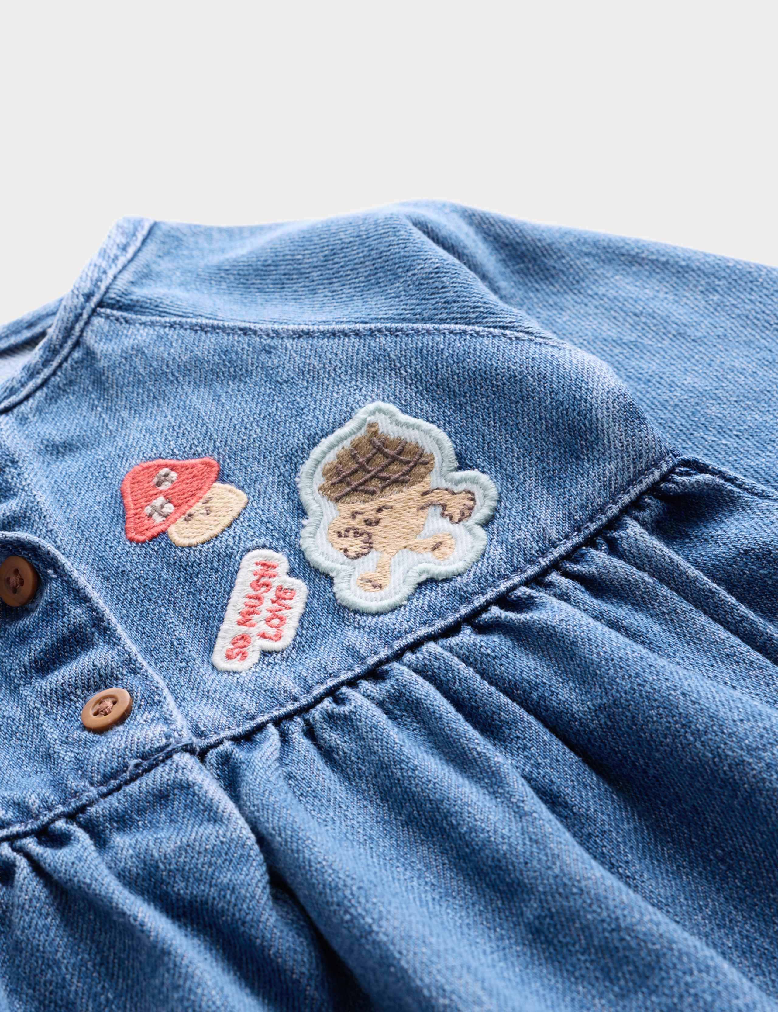 2pc Denim Top and Bottom Outfit (0-3 Yrs) 2 of 2