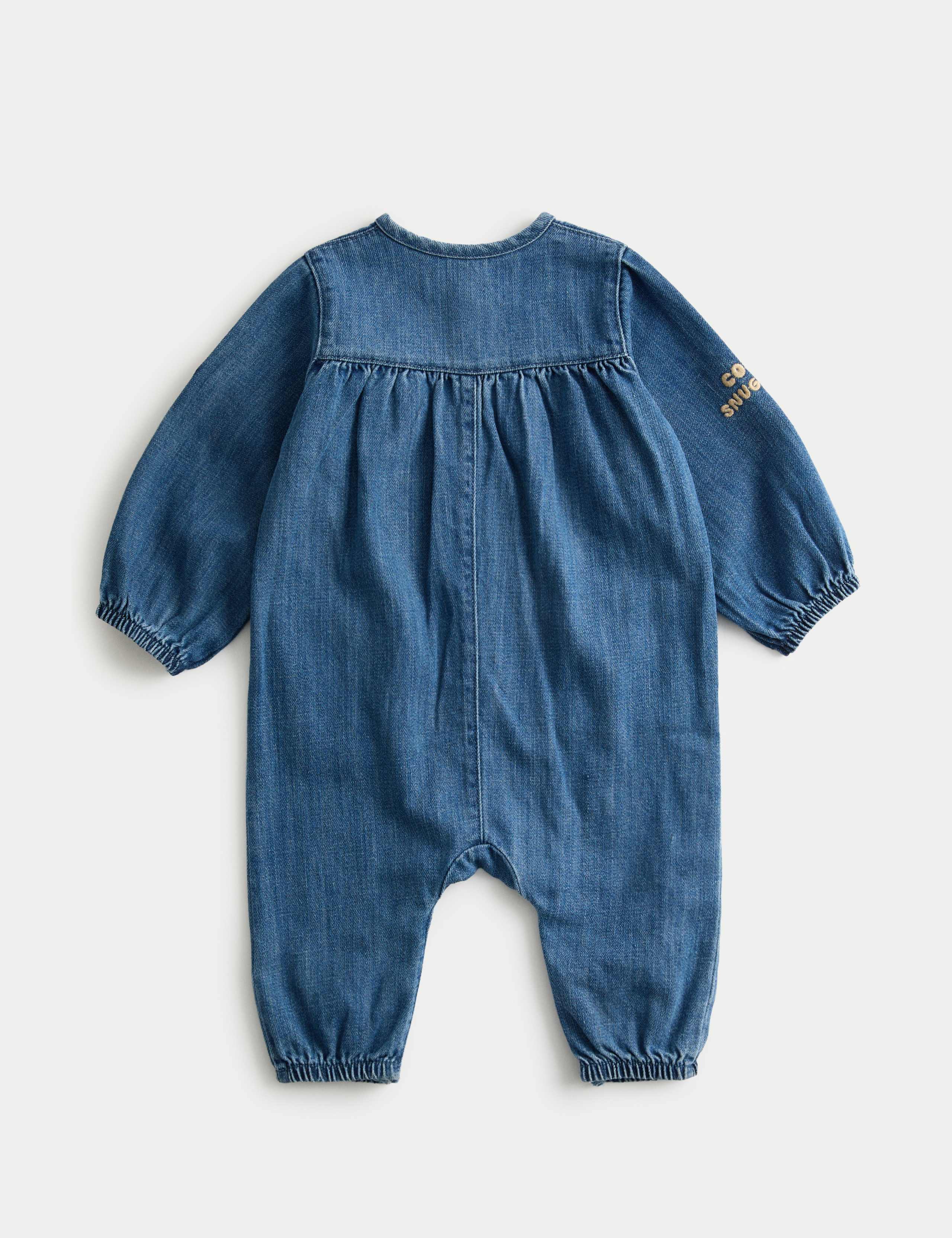 Cotton Modal Blend Denim All in One (0-3 Yrs) 2 of 5