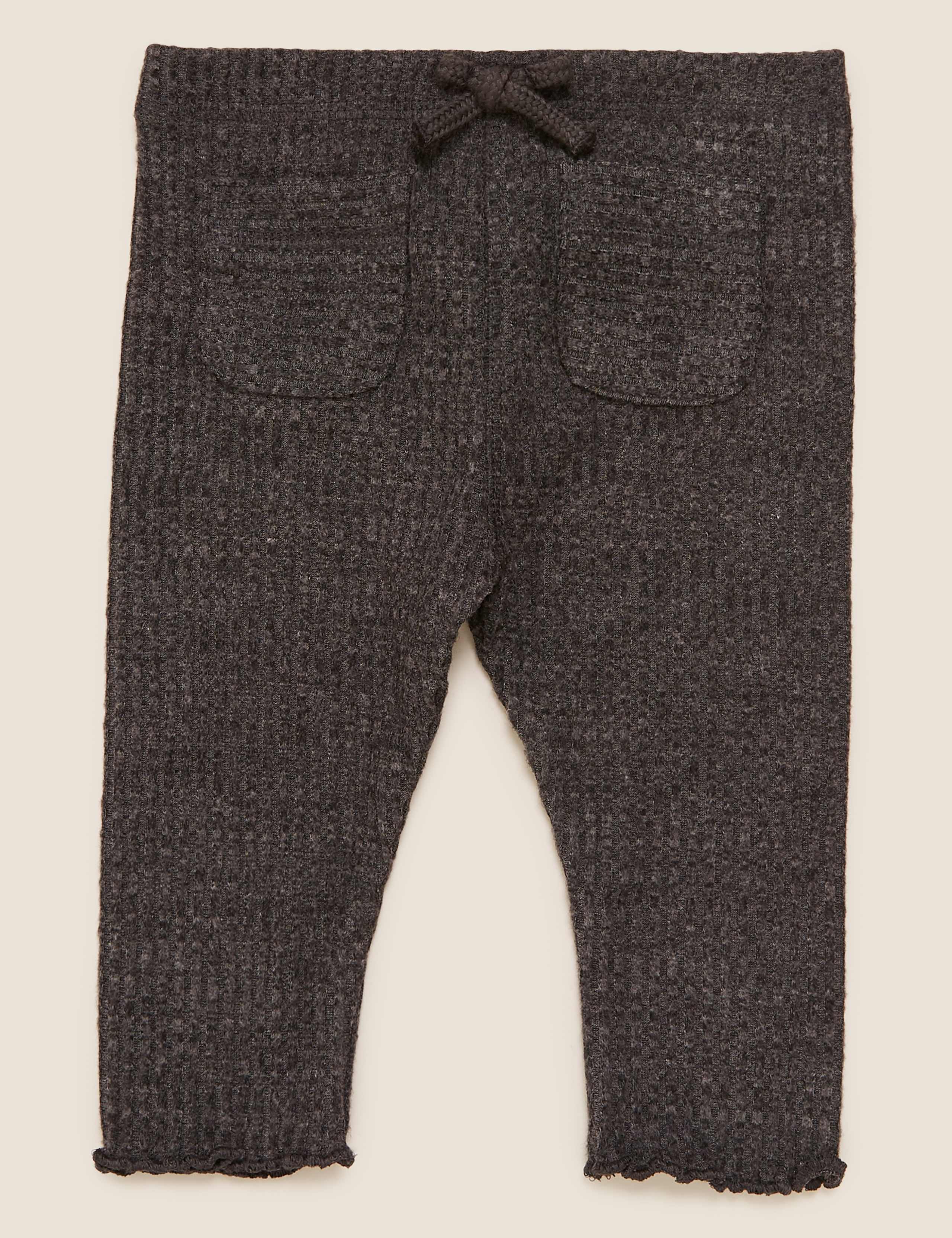 2pc Supersoft Ribbed Outfit (0-3 Yrs) 4 of 4