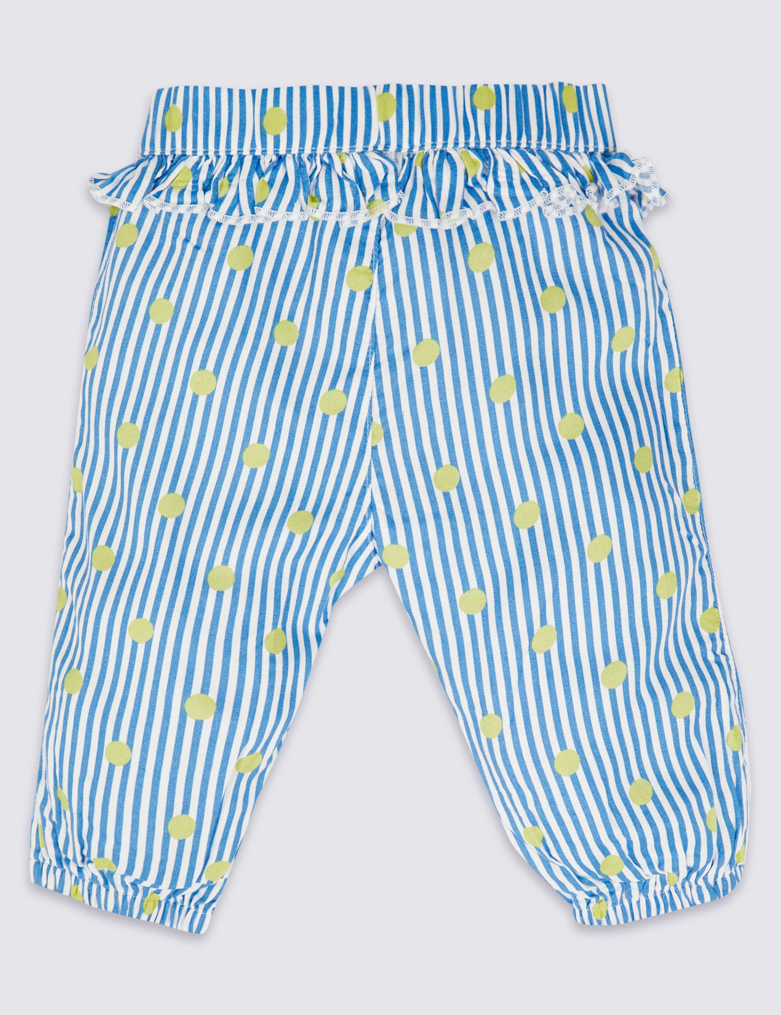 Striped Frill Trousers 2 of 3