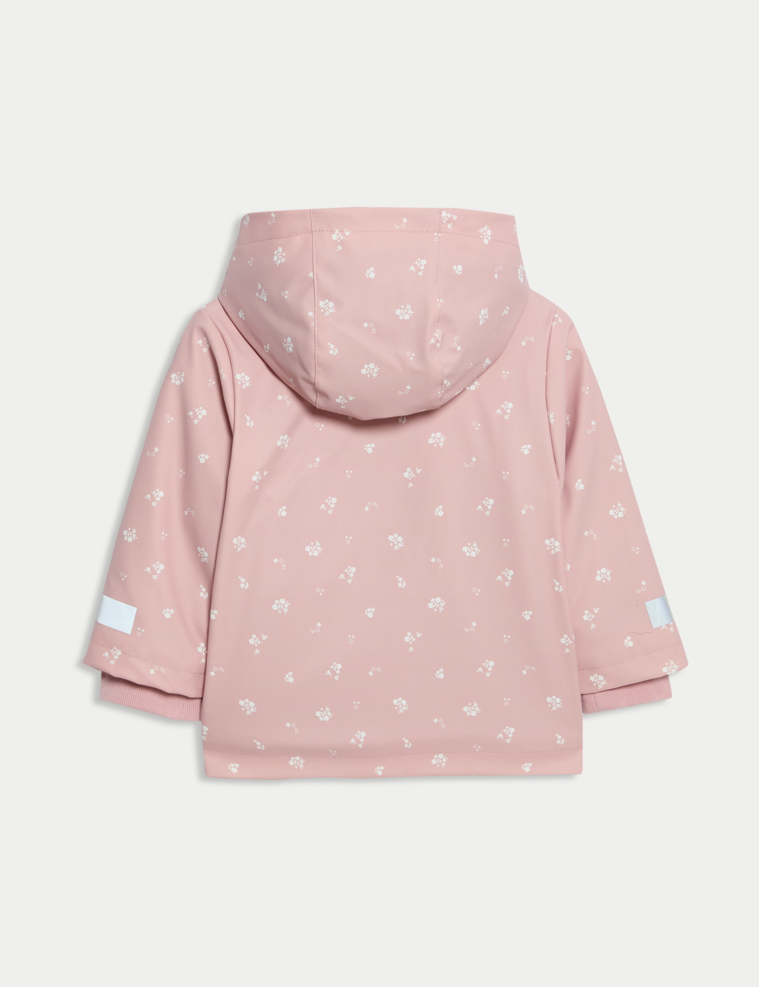 Ditsy Hooded Fisherman Jacket (3 Mths-3 Yrs) 2 of 3