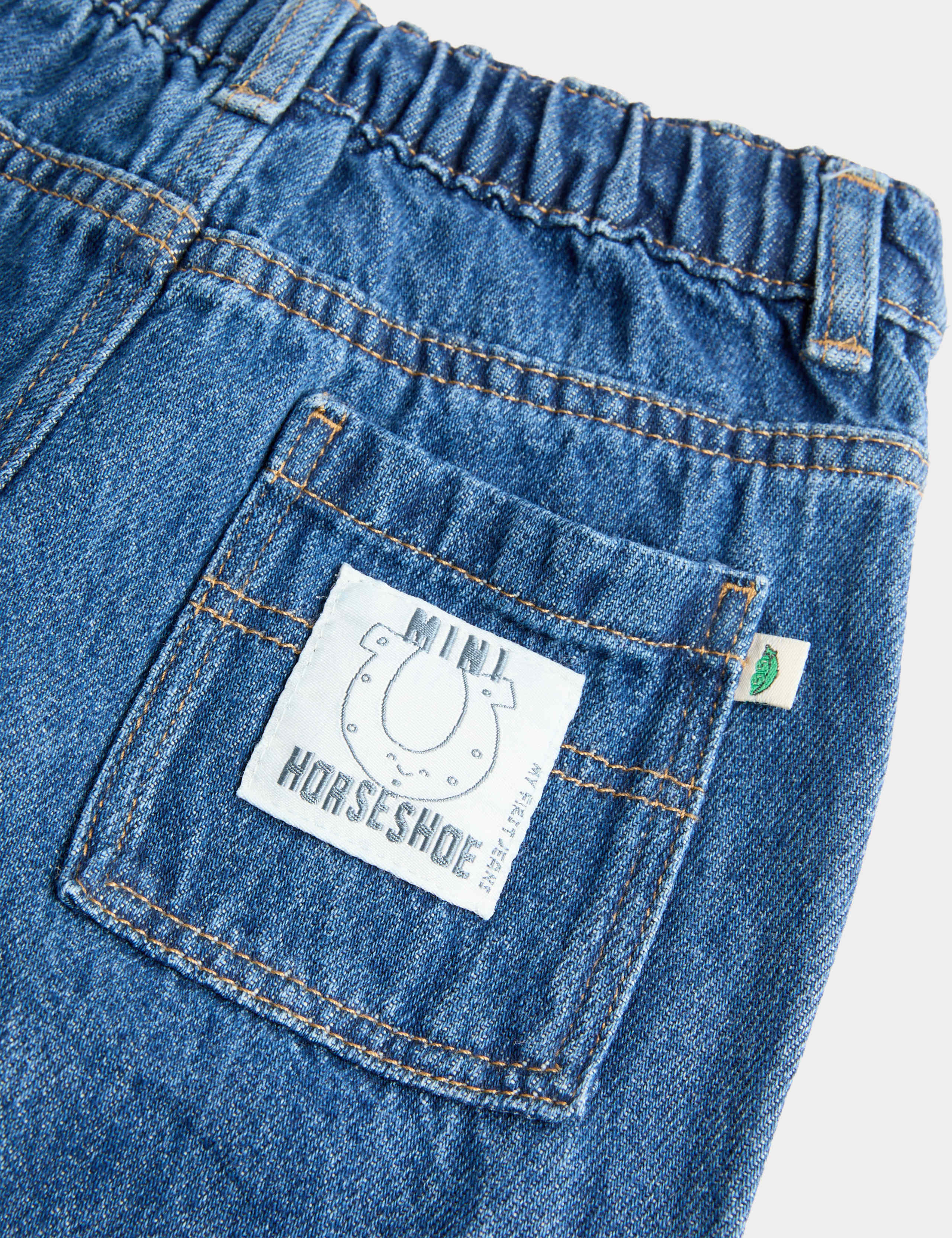 Pure Cotton Horseshoe Jeans (0-5 Yrs) 3 of 3