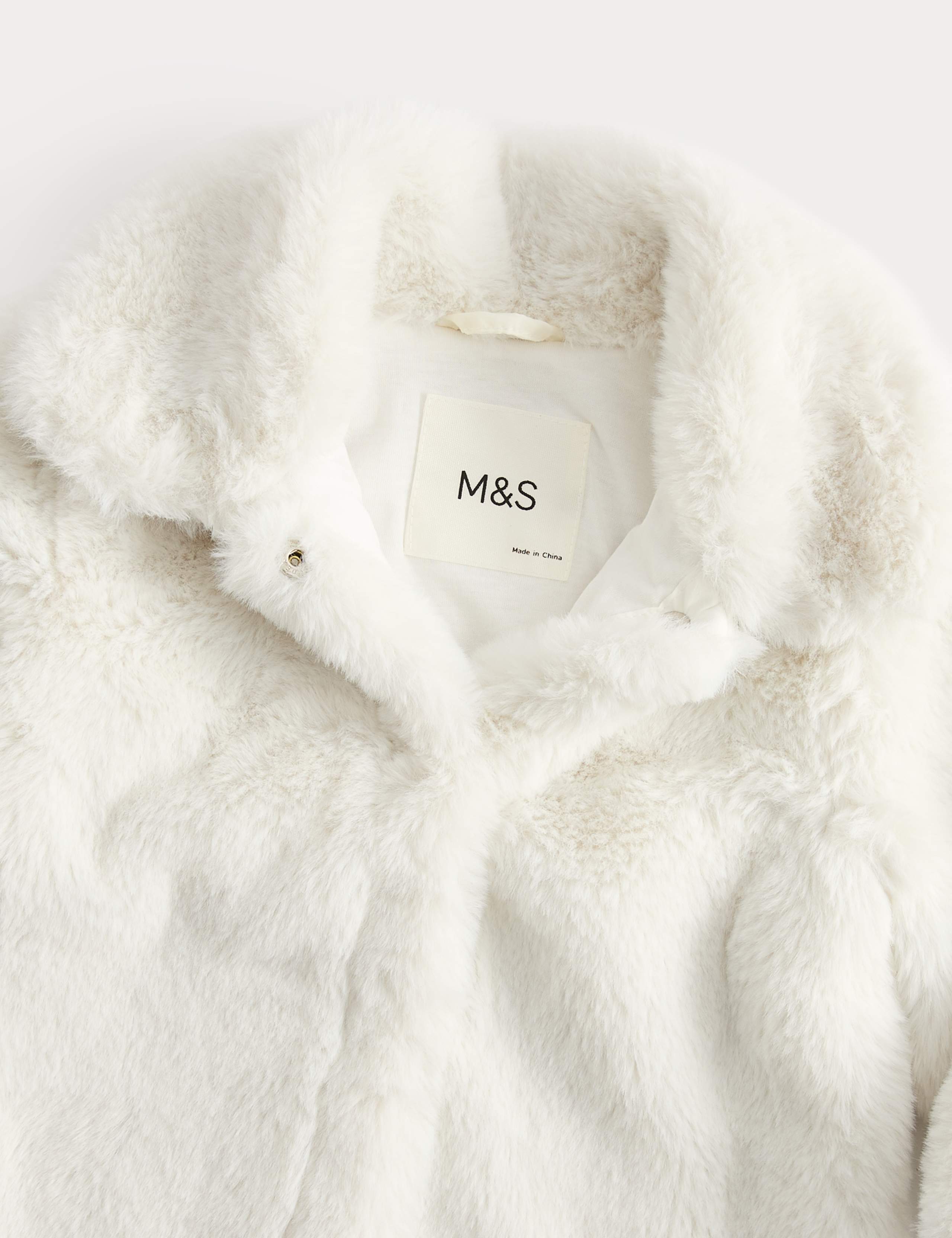 Faux Fur Collared Jacket (0-5 Yrs) 2 of 2