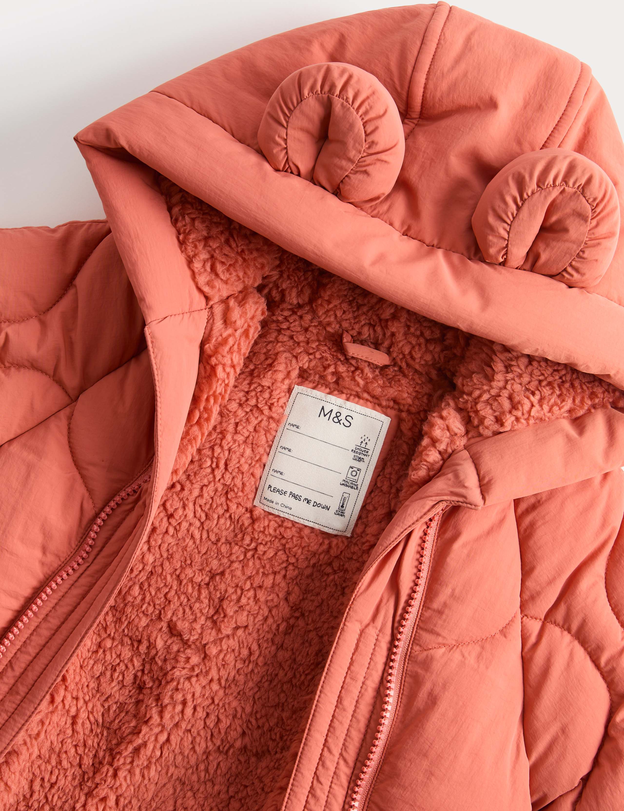 Quilted Hooded Snowsuit (0-3 Yrs) 3 of 3