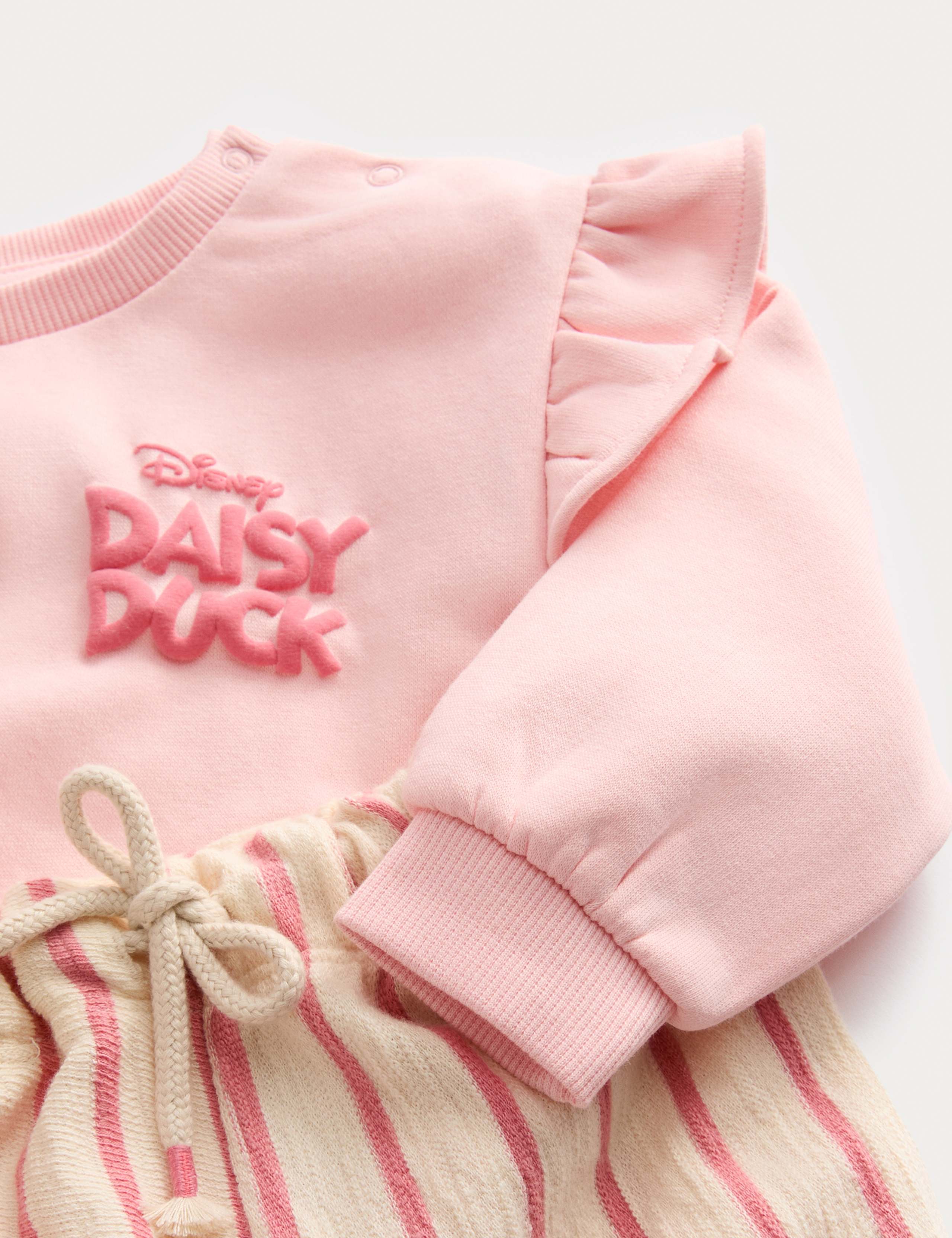 2pc Cotton Rich Daisy Duck Top & Bottom Outfit (0-3 Yrs) 3 of 3