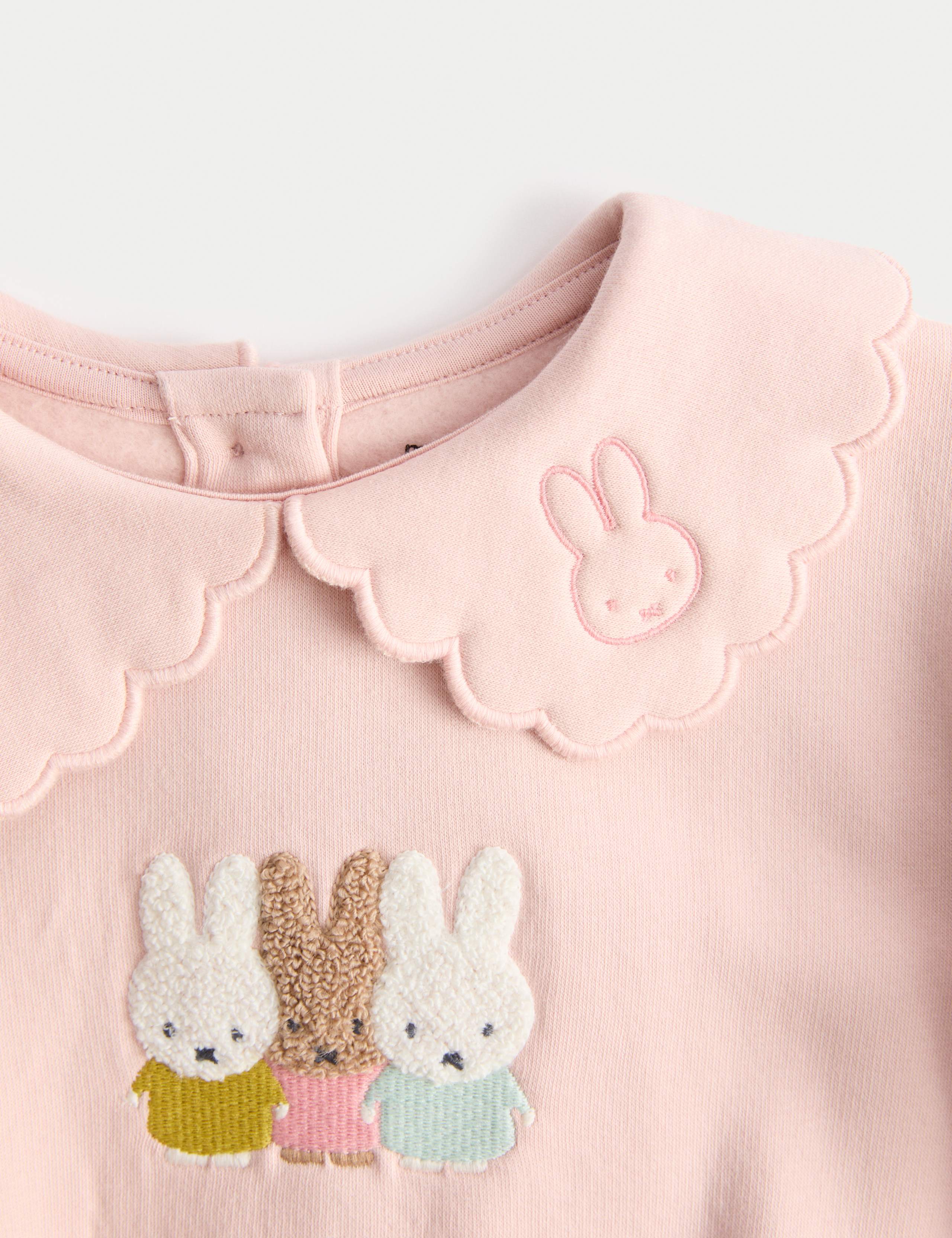 Cotton Rich Miffy™ Collar Sweatshirt (0-3 Yrs) 3 of 5