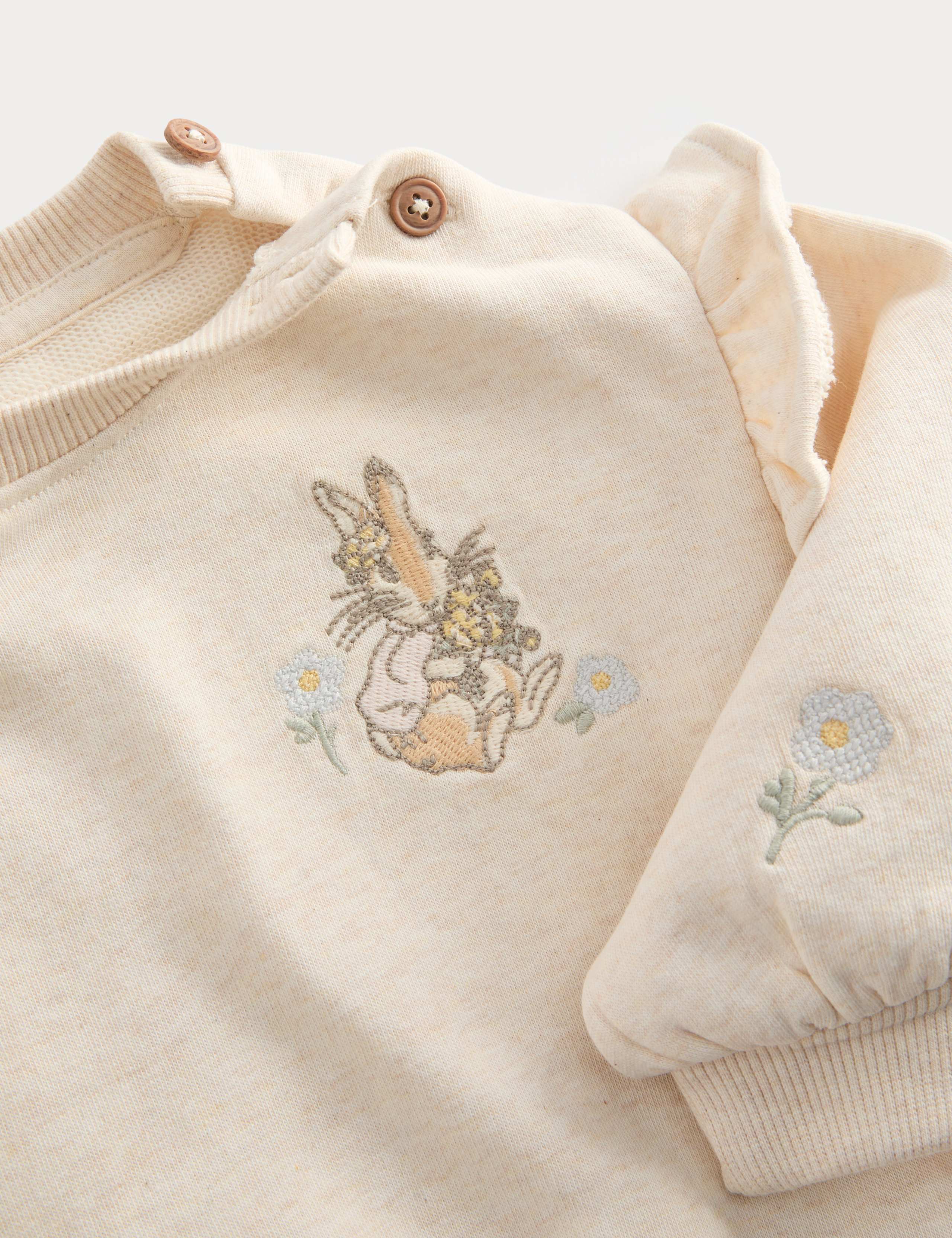 2 Piece Cotton Rich Peter Rabbit™ Sweat Outfit (0-3 Years) 3 of 3