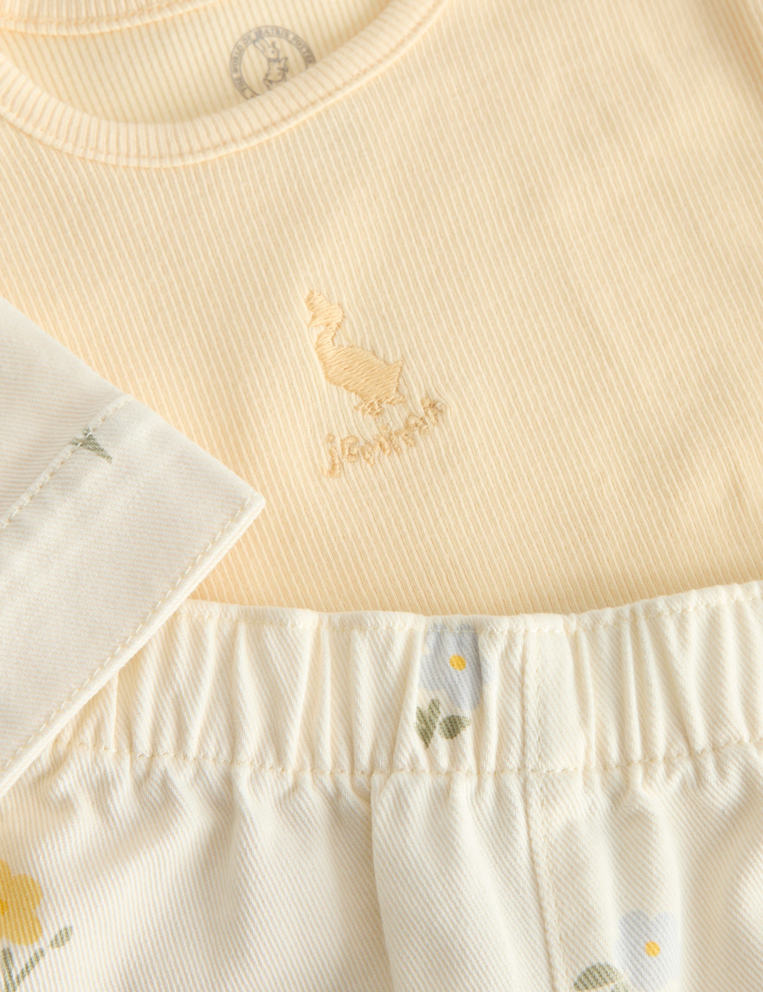 3 Piece Cotton Rich Peter Rabbit™ Outfit (0-3 Yrs) 2 of 3