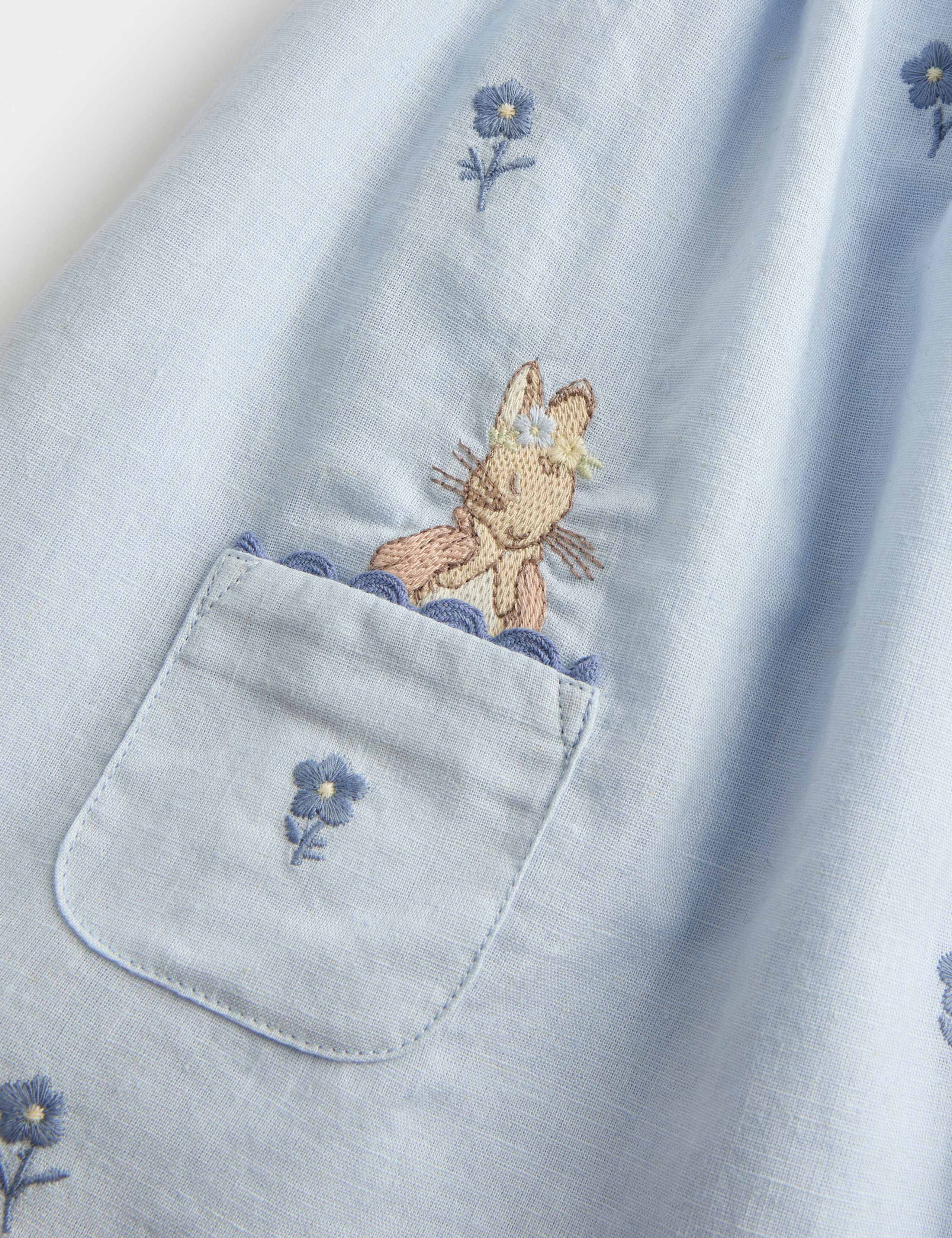 Cotton Rich Peter Rabbit™ Dress (0 Mths-3 Yrs) 2 of 3