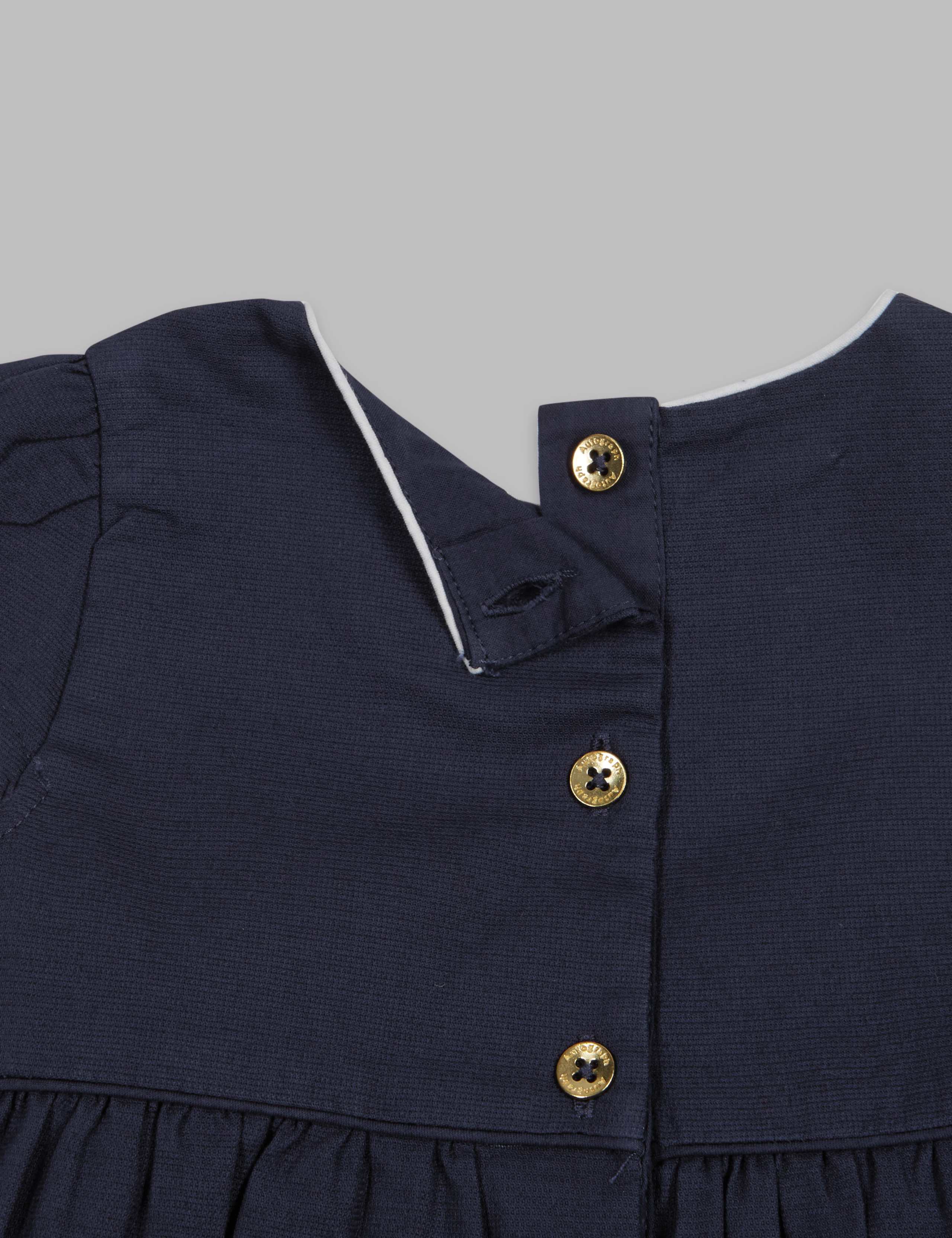Pure Cotton Peter Pan Collar Dress 3 of 5