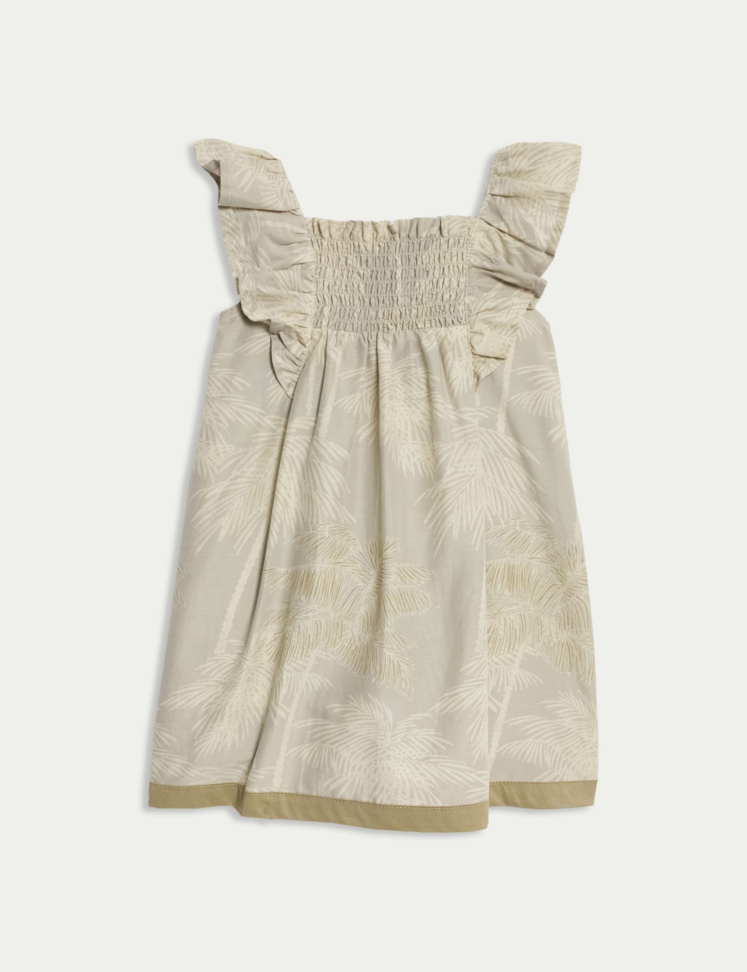 2pc Father's Day Palm Print Dress (0-3 Yrs) 3 of 5