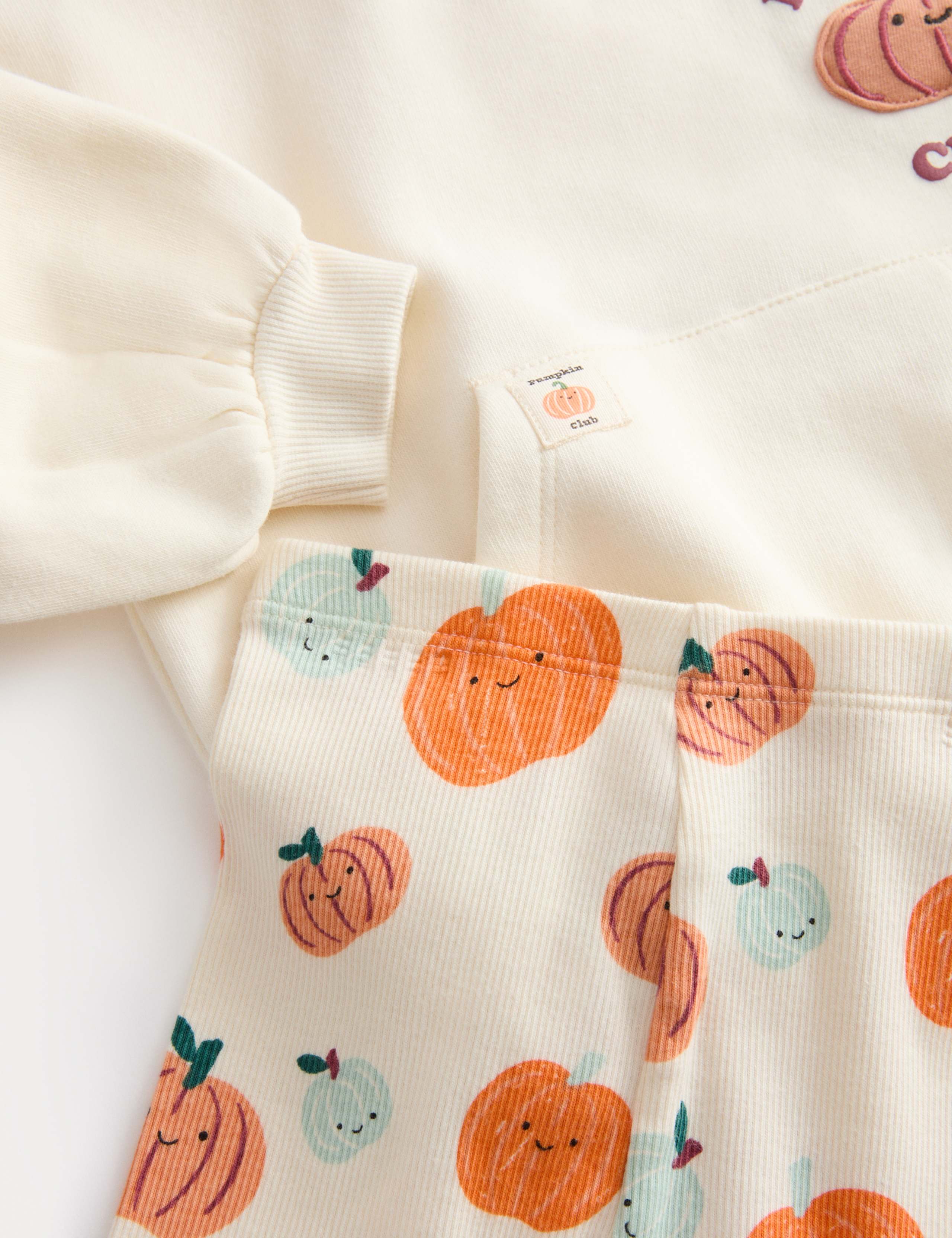Cotton Rich Little Pumpkin Halloween Outfit (0-3 Yrs) 2 of 2