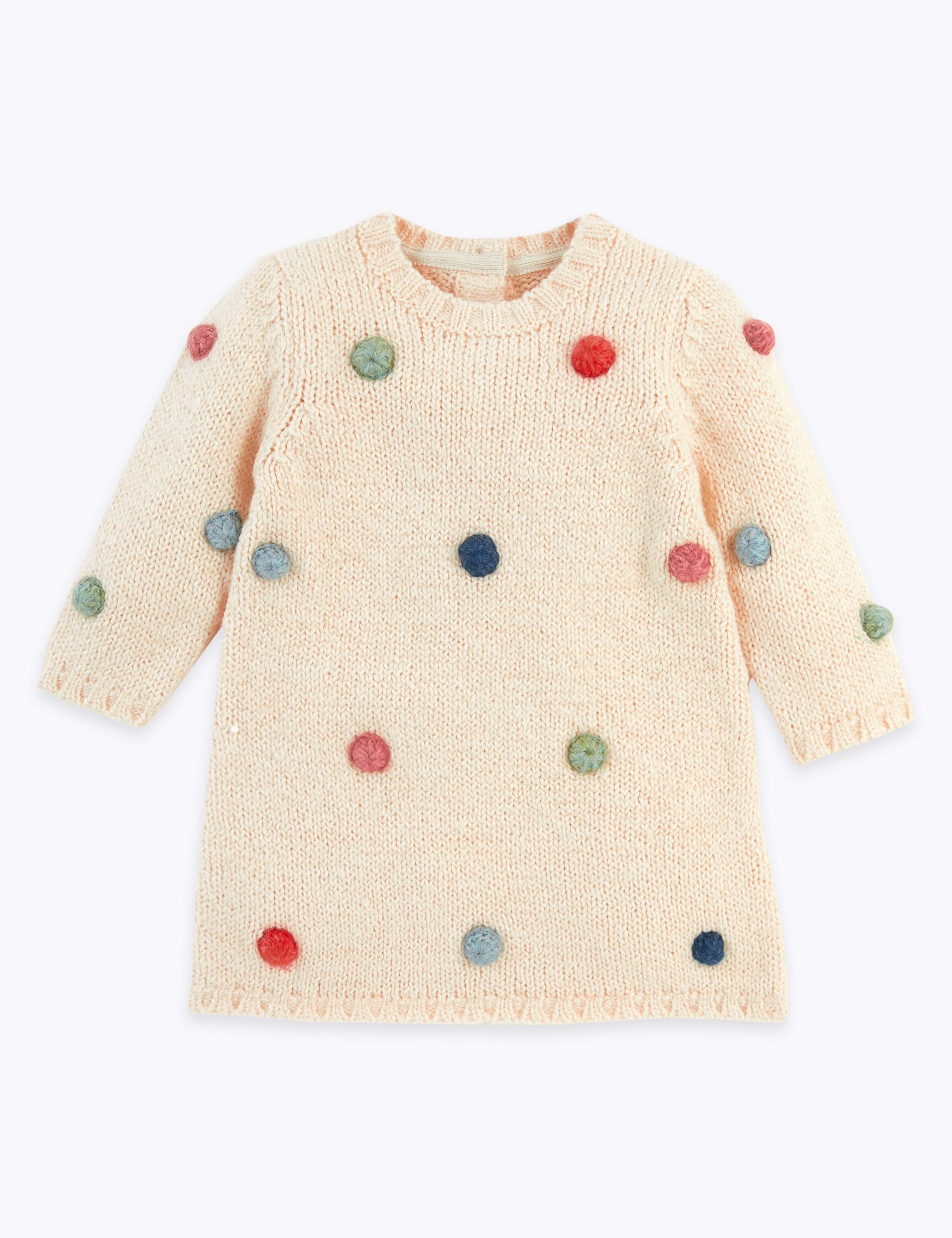 2 Piece Polka Dot Dress & Tights outfit (0 Mths-36 Mths) 1 of 3