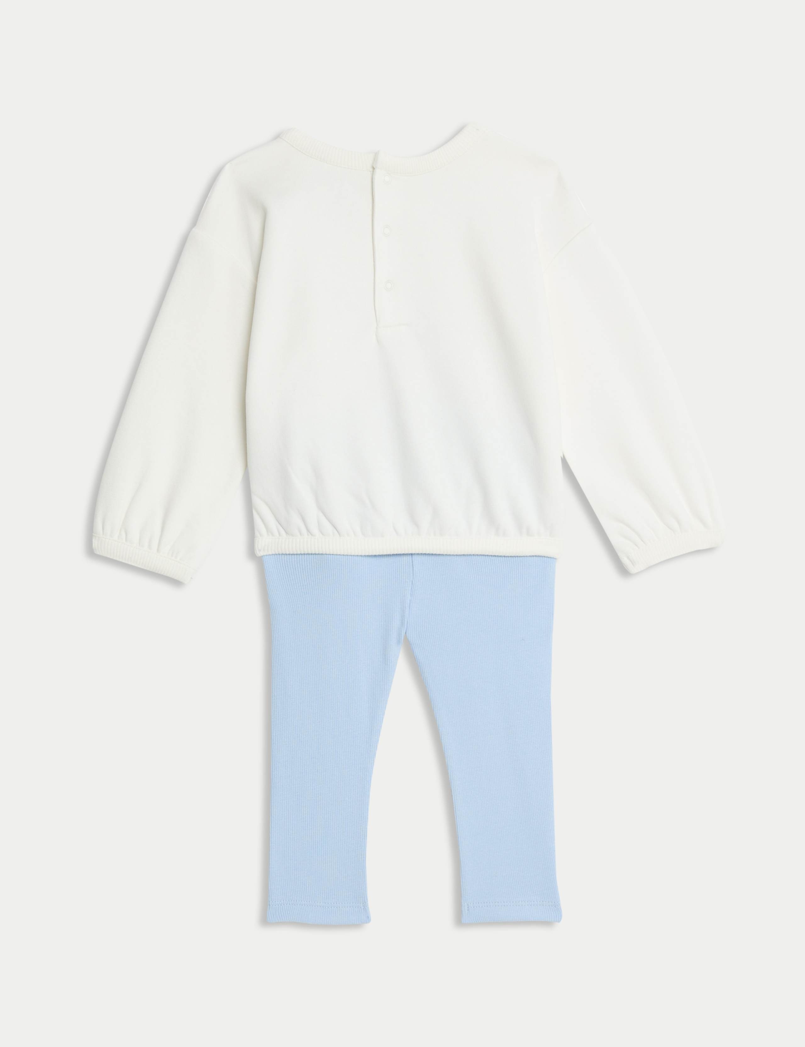 2pc Cotton Rich Peter Rabbit™ Sweat Outfit (0-3 Yrs) 2 of 5
