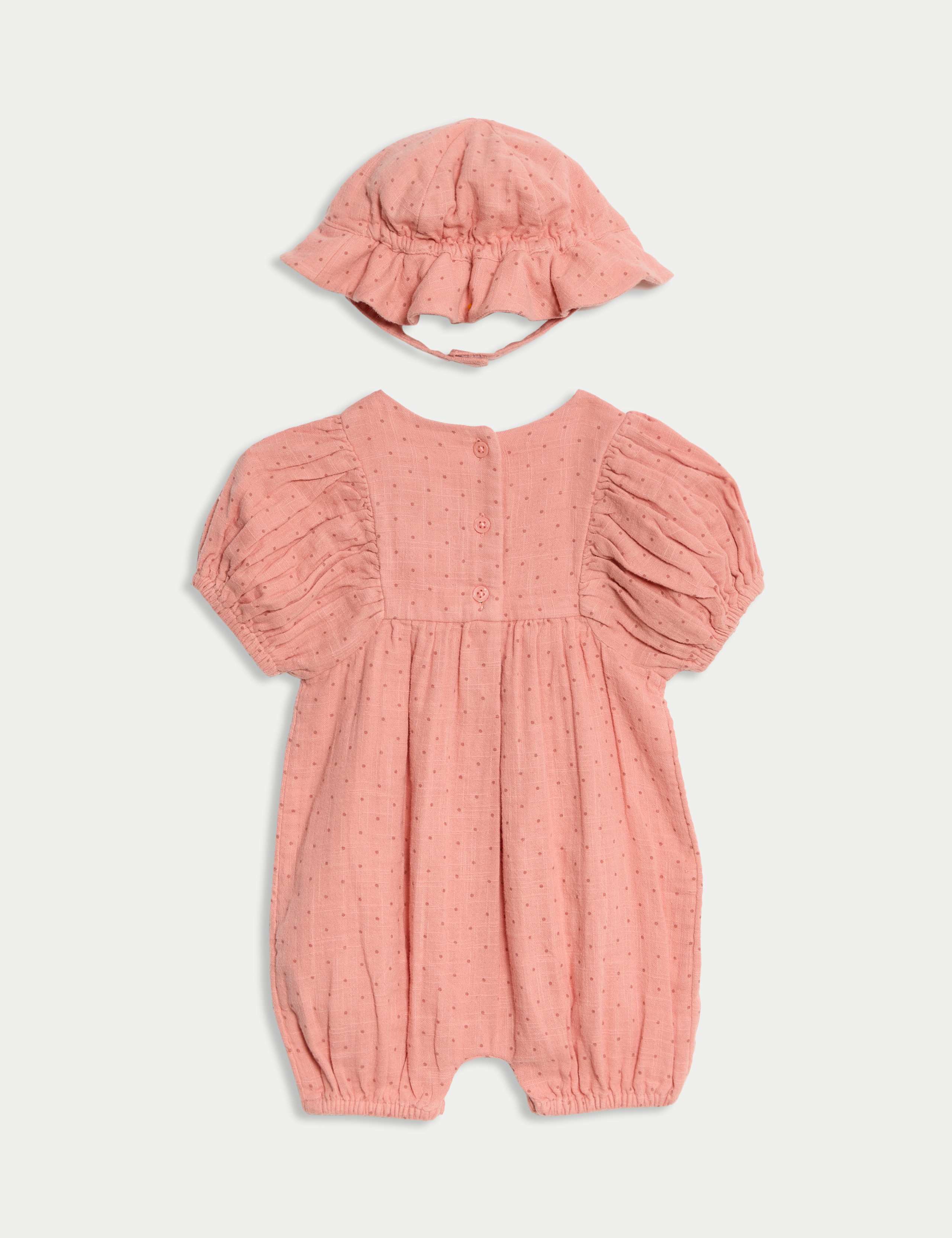 2pc Pure Cotton Peter Rabbit ™ Romper Outfit (0-3 Yrs) 2 of 5