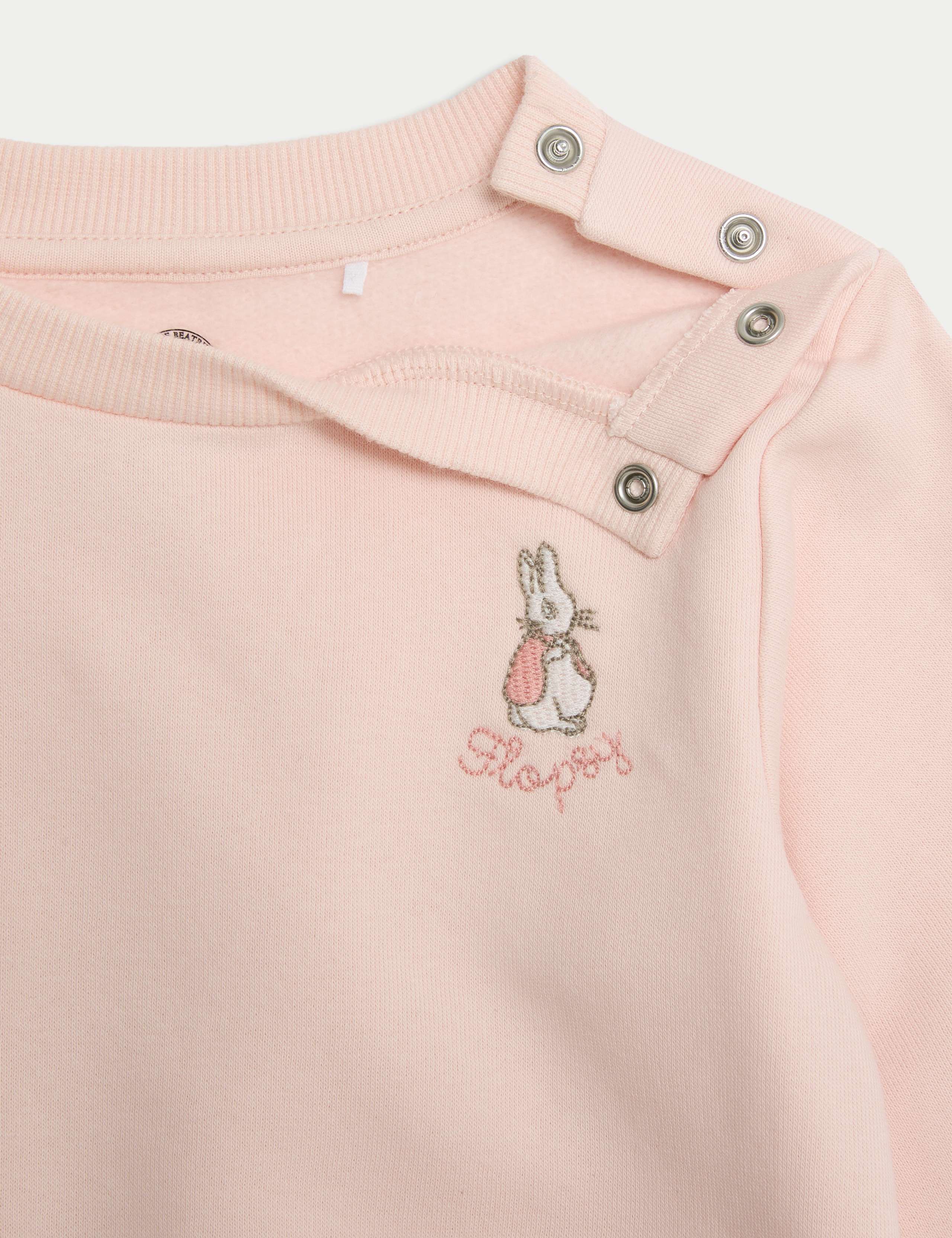 2pc Cotton Rich Peter Rabbit™ Outfit (0-3 Yrs) 5 of 6
