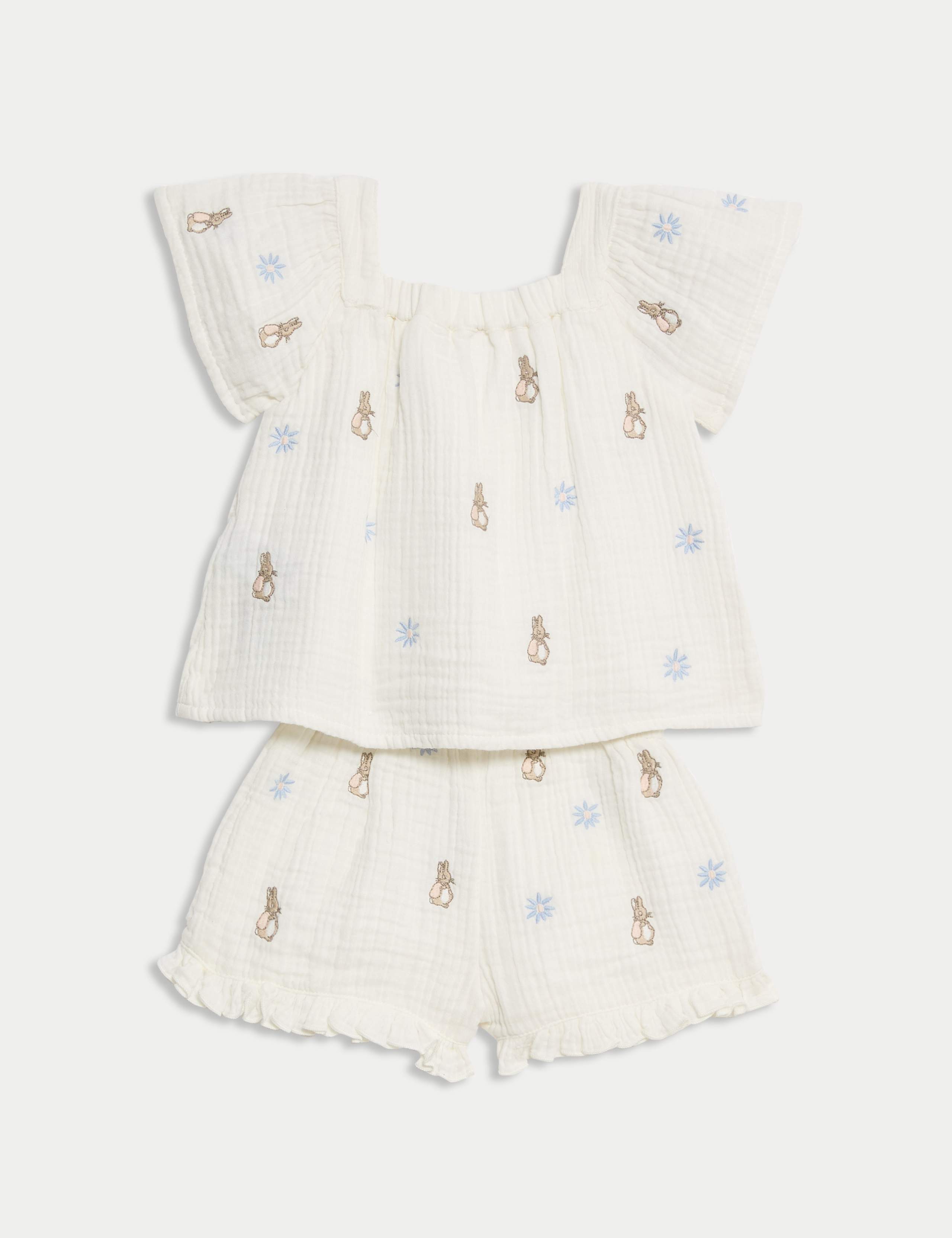 2pc Pure Cotton Peter Rabbit™ Outfit (0-3 Yrs) 2 of 6