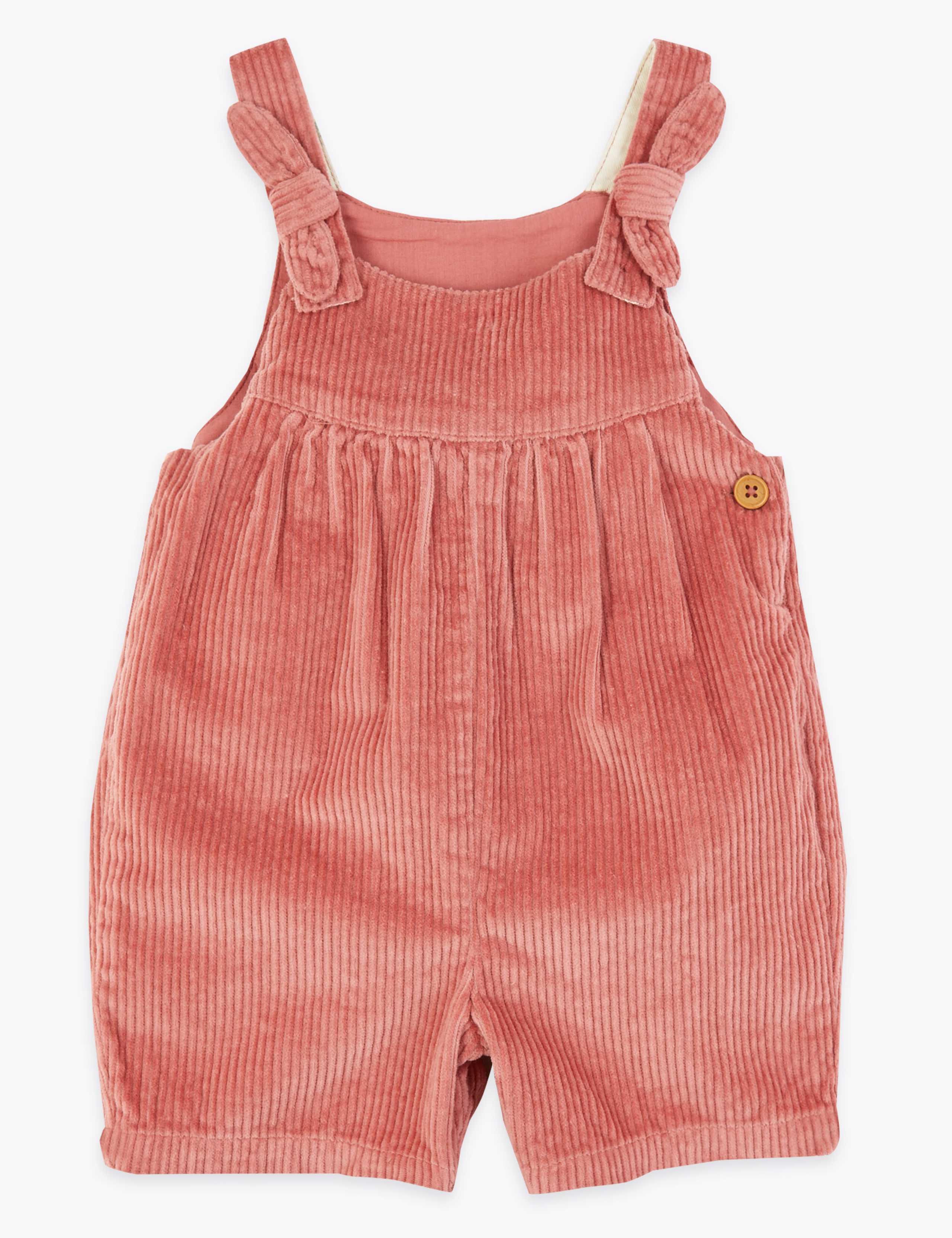 Cord Bow Playsuit (0-3 Yrs) 1 of 3