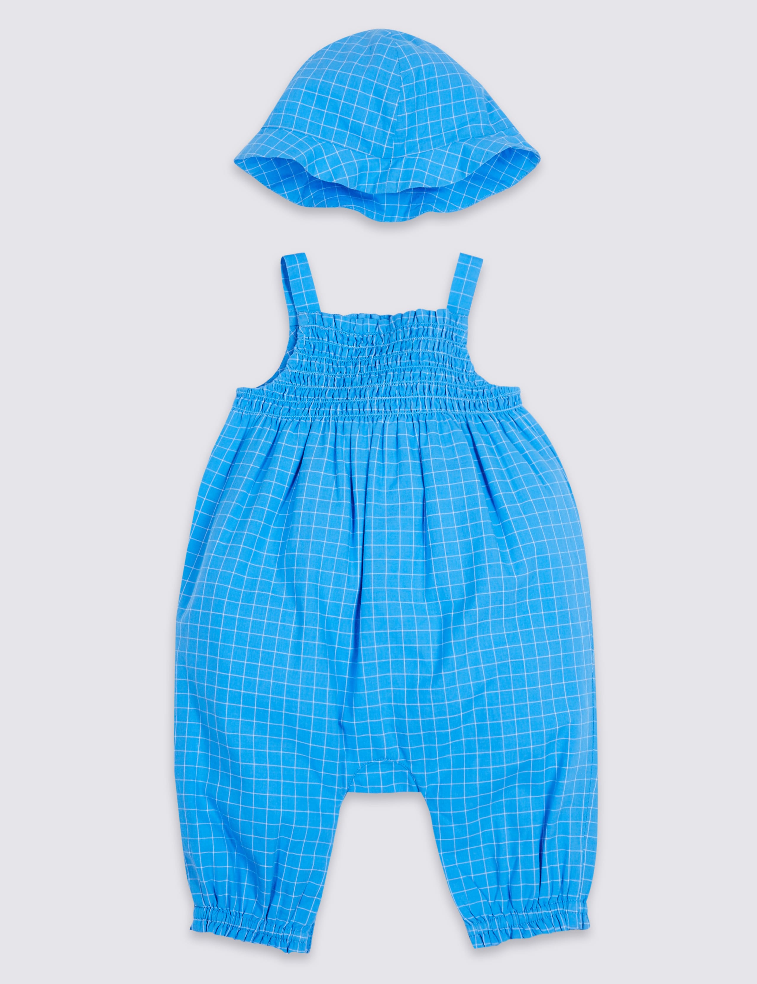 Pure Cotton Woven Flamingo Romper 2 of 6