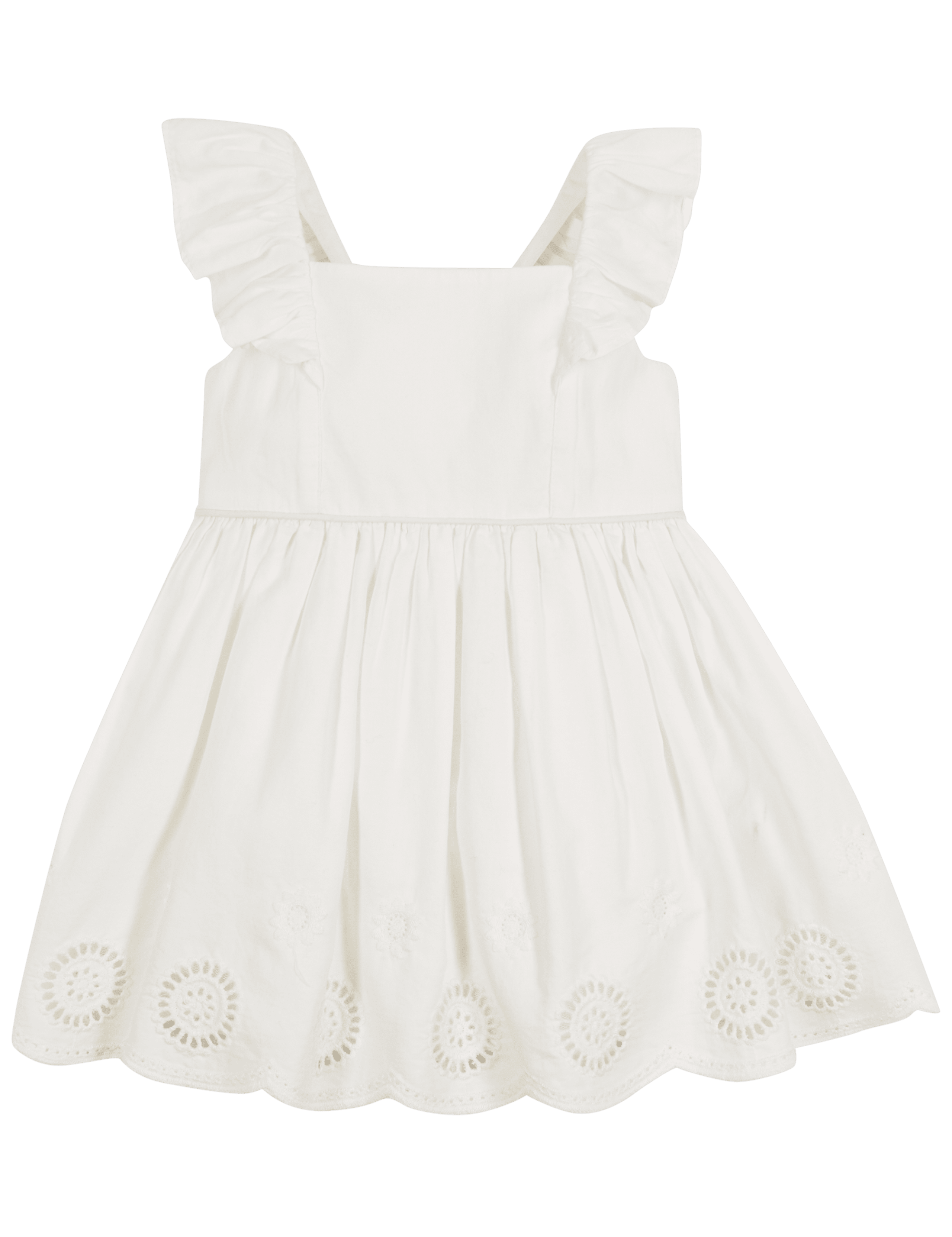 Pure Cotton Broidered Hem Dress 4 of 5