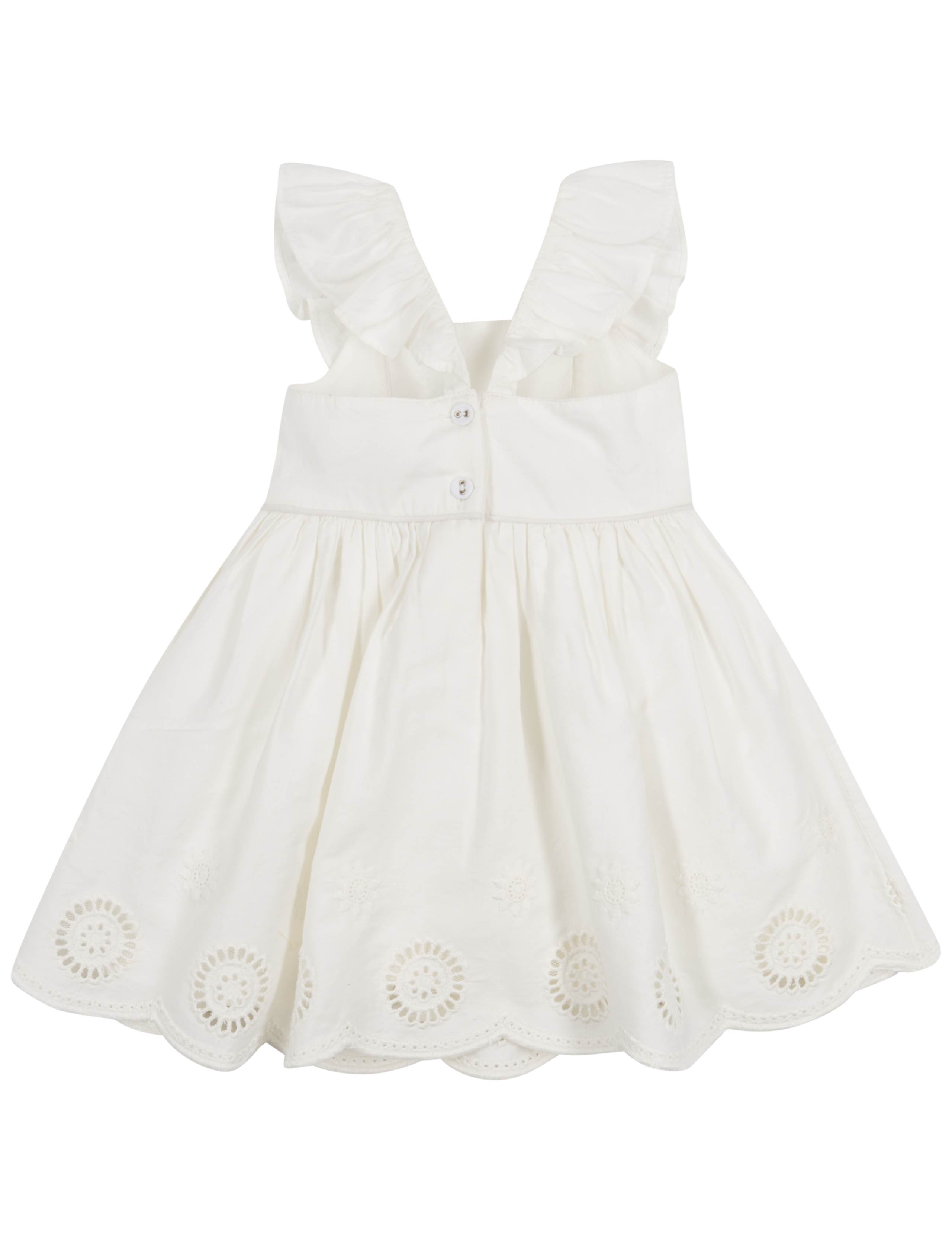 Pure Cotton Broidered Hem Dress 5 of 5