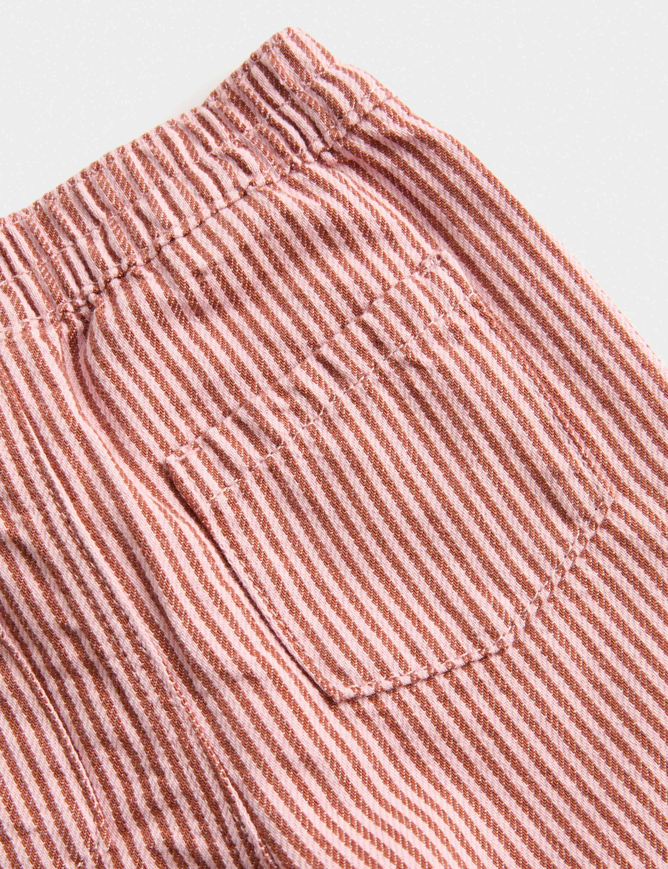 Pure Cotton Striped Jeans (0-5 Yrs) 2 of 2