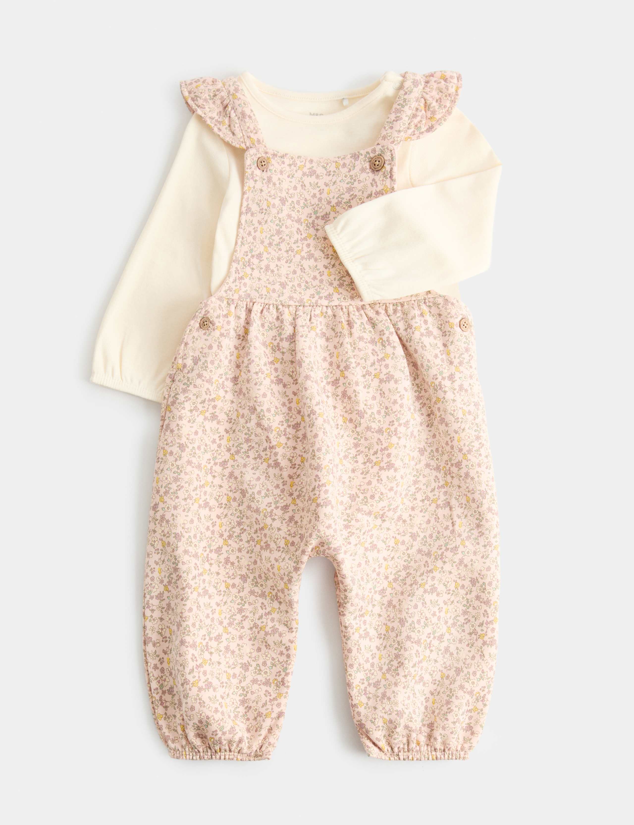 2pc Cotton Rich Ditsy Print Outfit 2 of 5