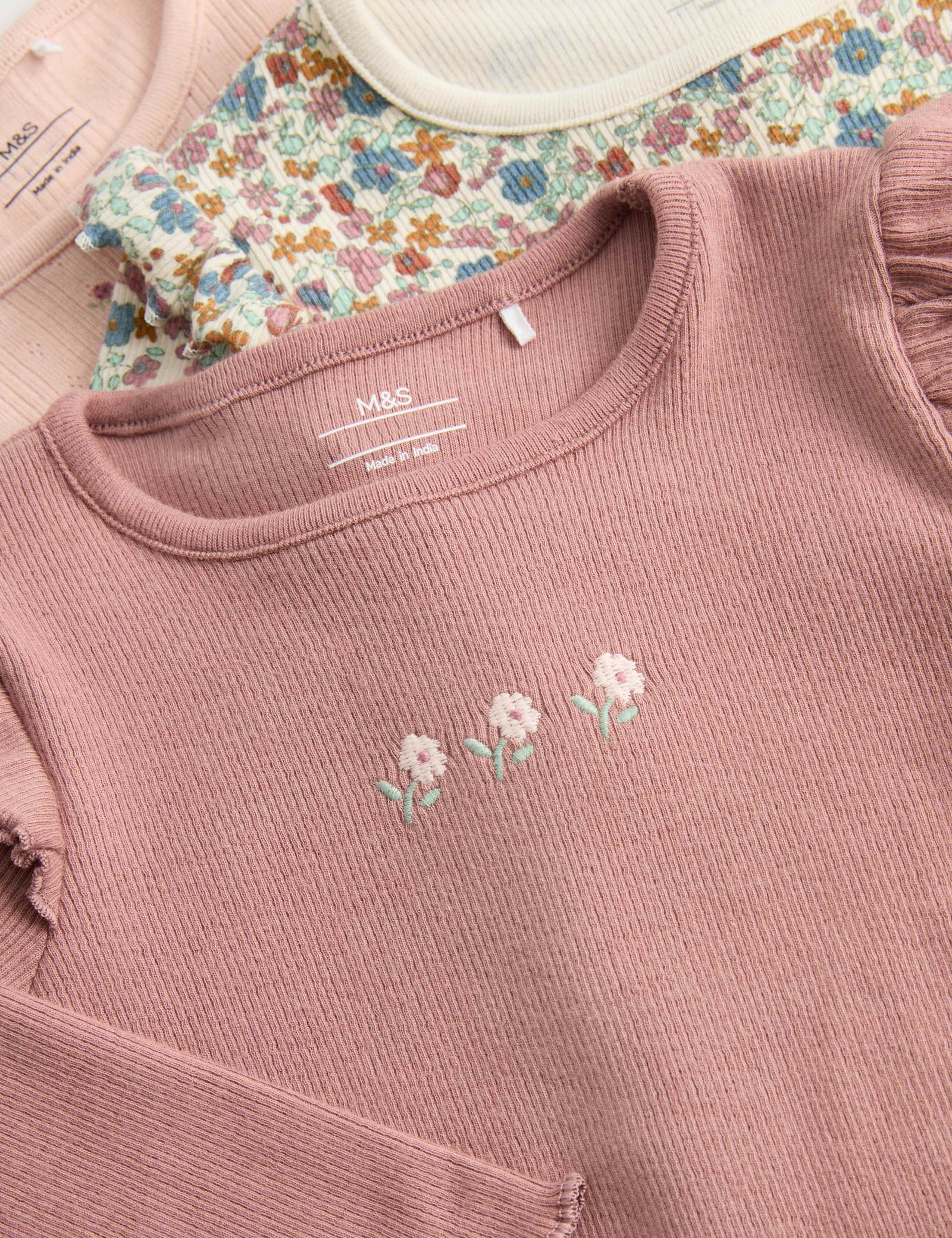 2pc Cotton Rich Ditsy Print Outfit 4 of 5