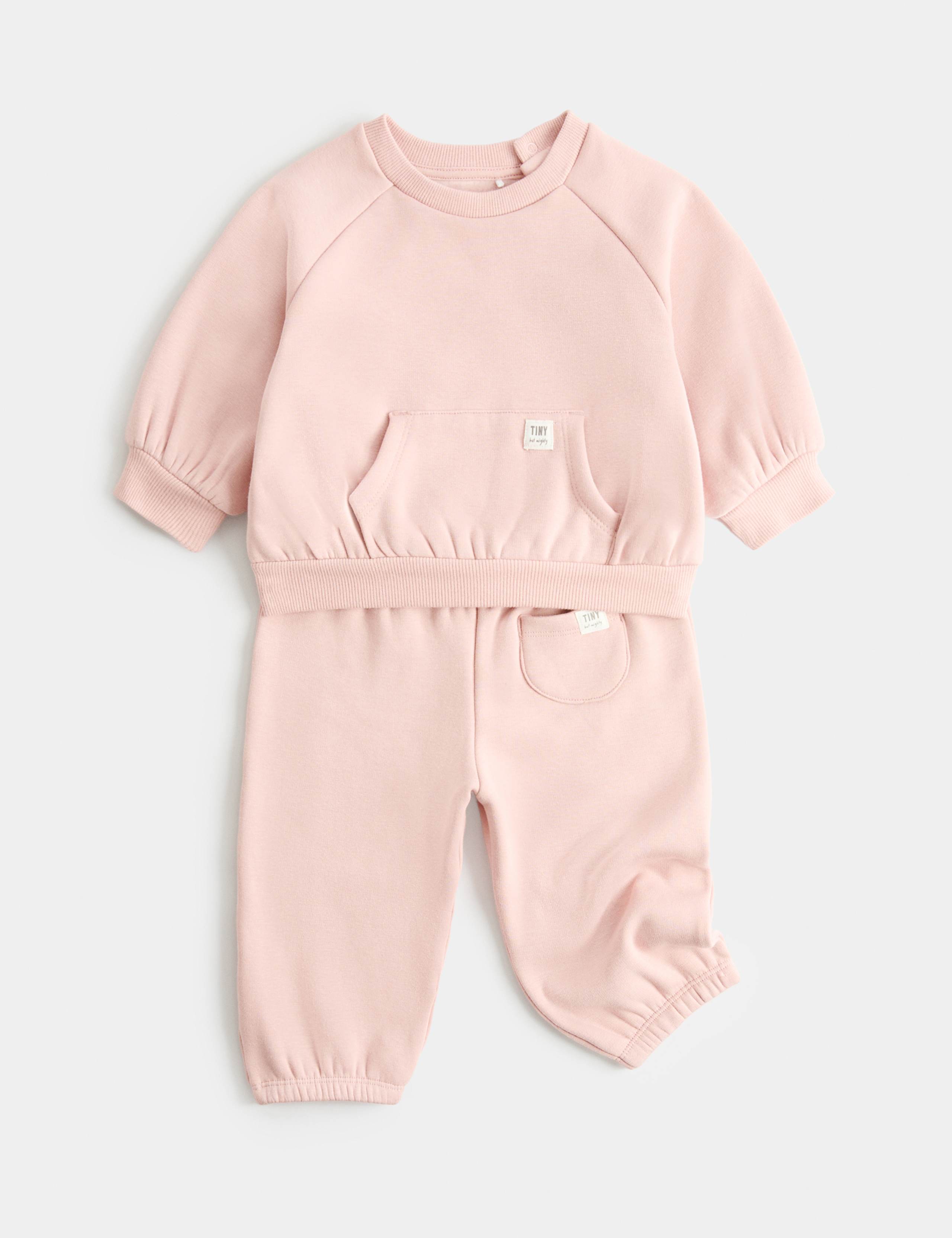 2pc Plain Top & Bottom Outfit 1 of 3