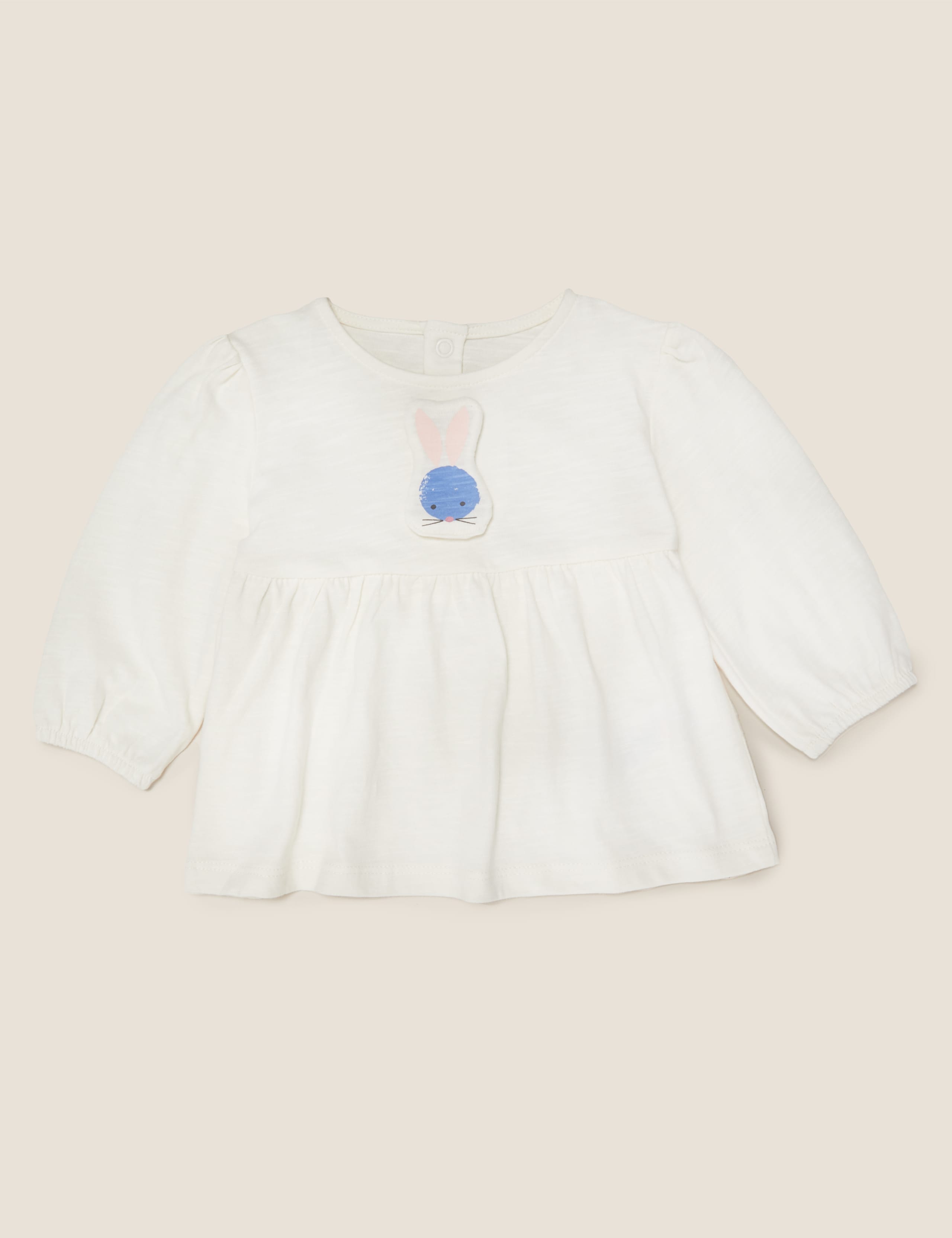 2pc Cotton Bunny Motif Outfit 5 of 9