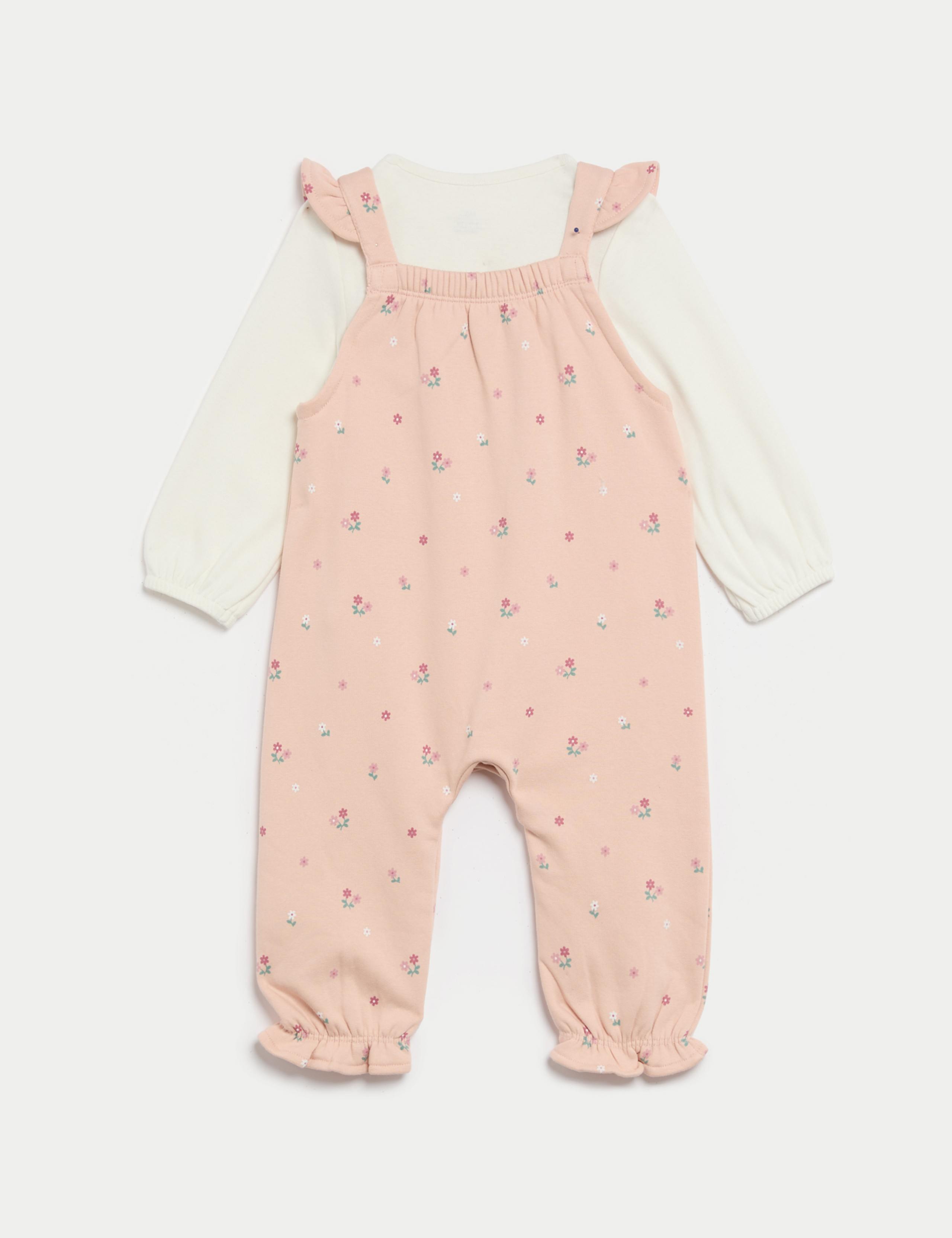 2pc Cotton Rich Ditsy Floral Outfit (0-3 Yrs) 2 of 6