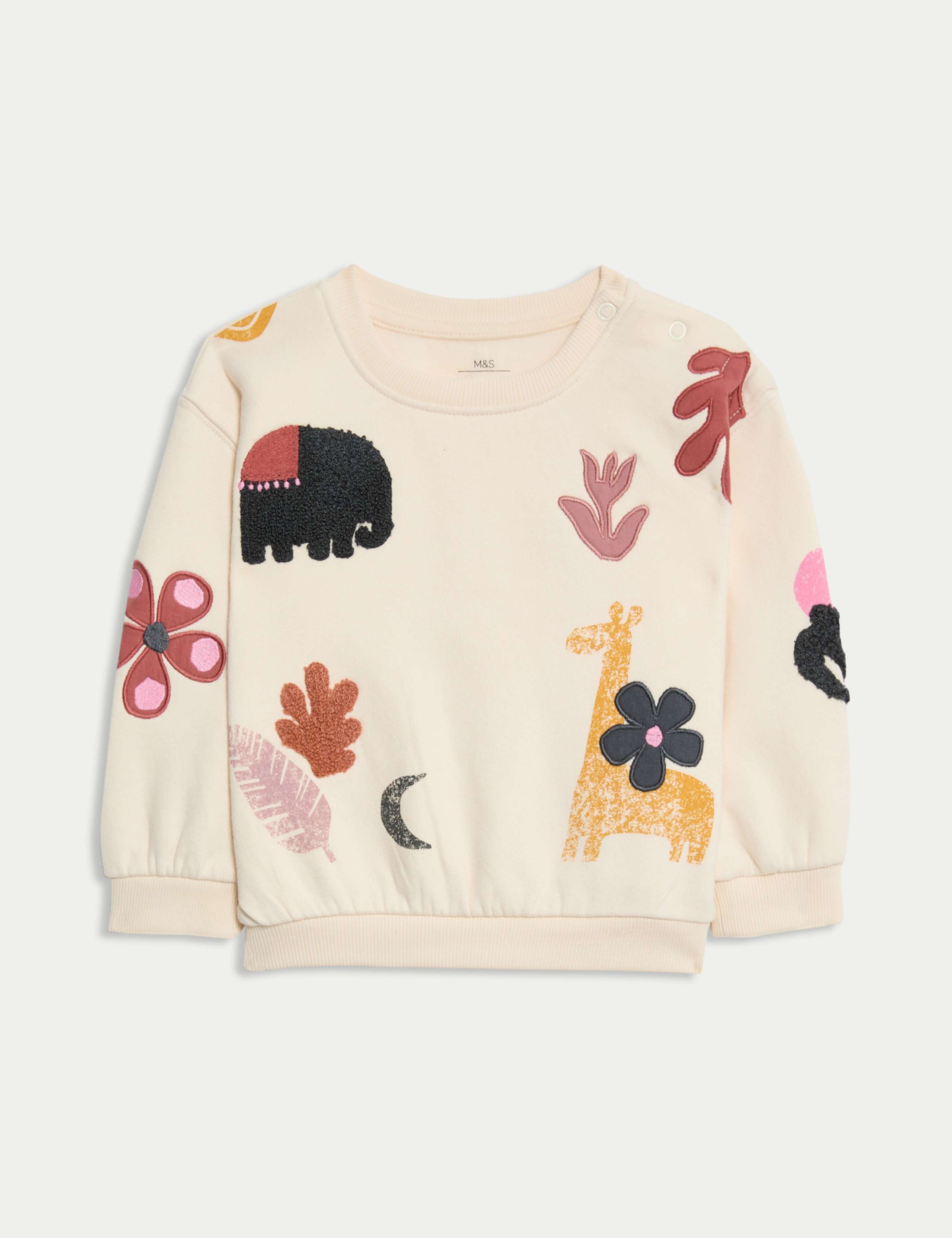 2pc Cotton Rich Safari Outfit (0-3 Yrs) 3 of 6