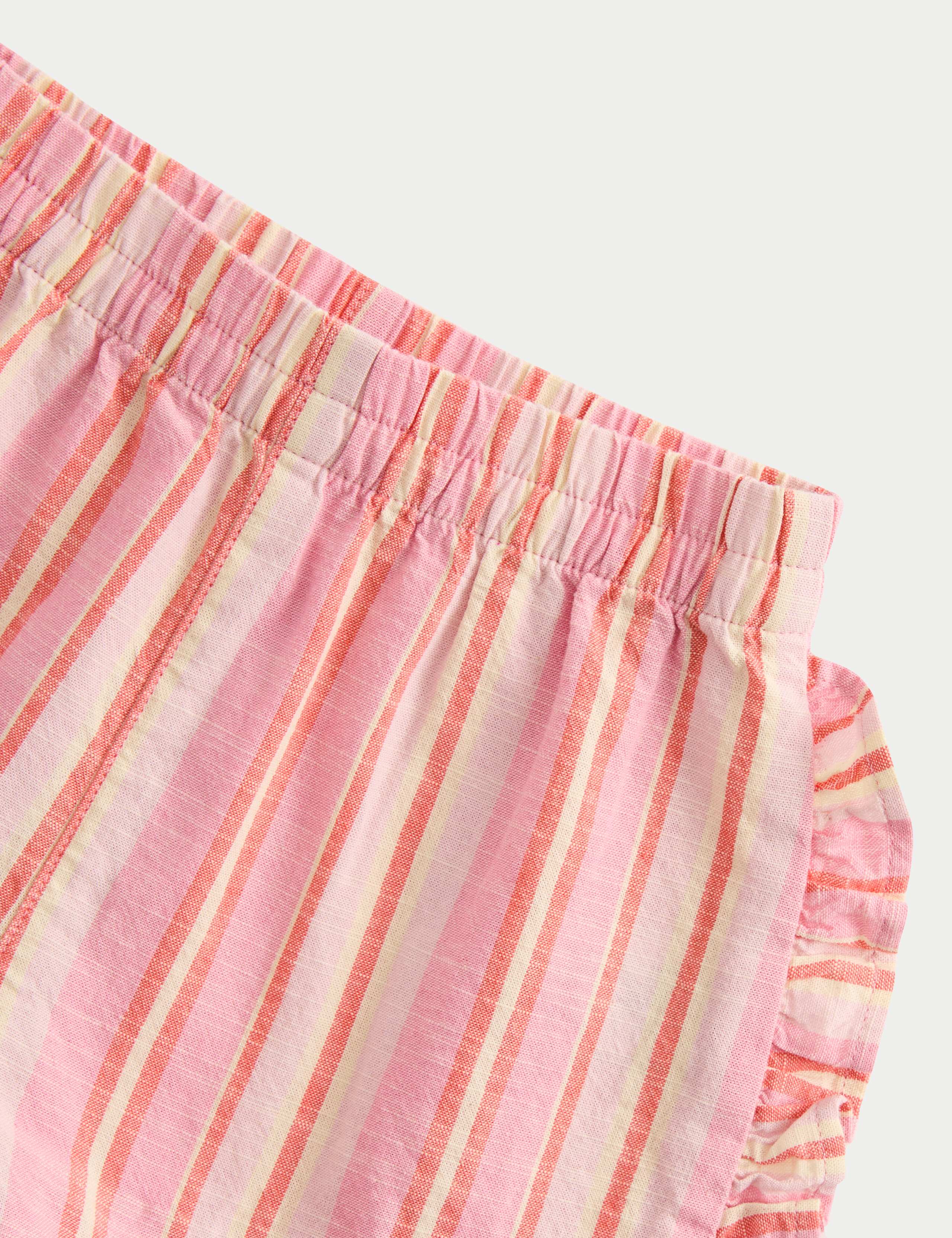 Pure Cotton Striped Top & Bottom Outfit (0 Months-5 Years) 3 of 3