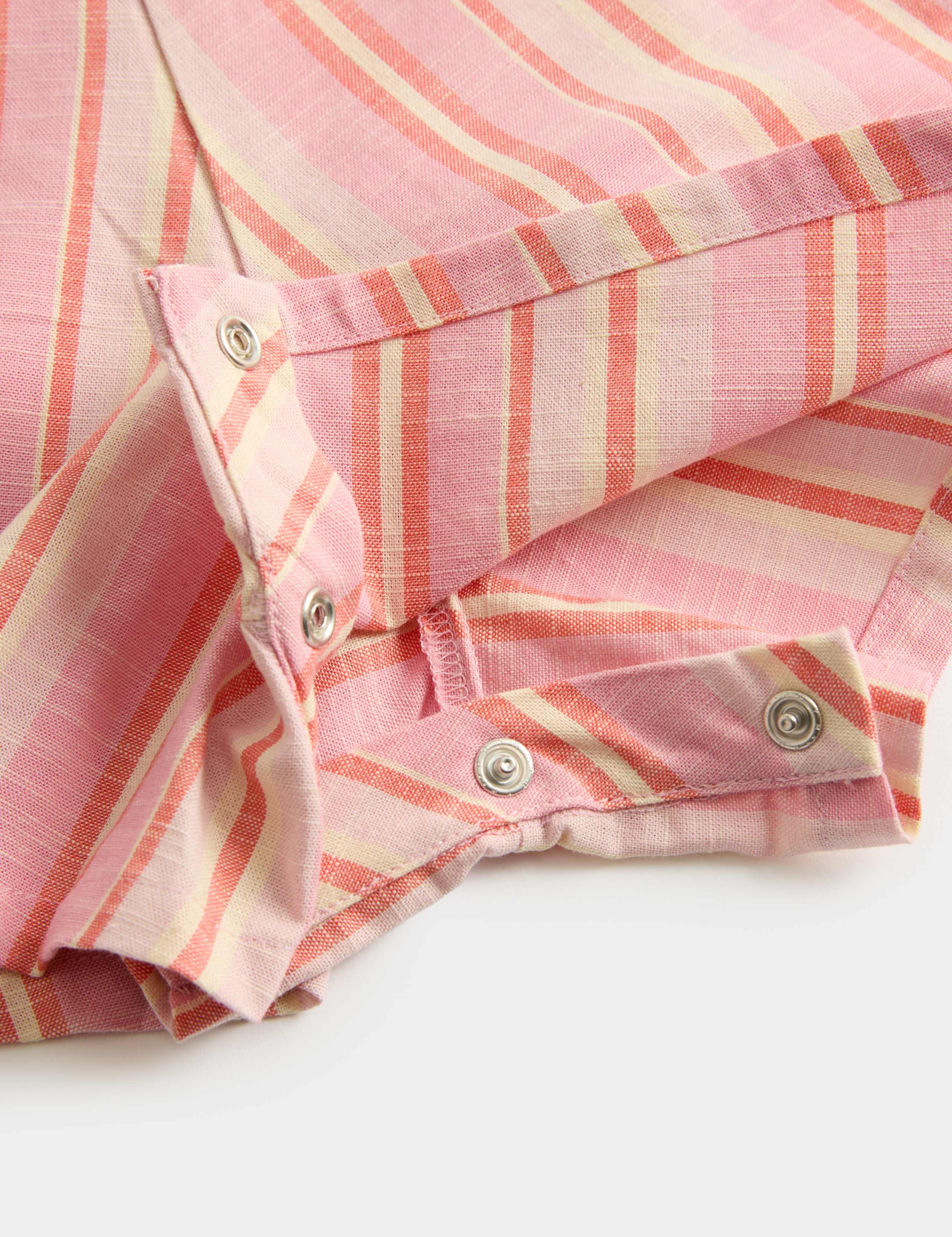 2 Piece Pure Cotton Romper with Headband (0-3 Yrs) 2 of 3