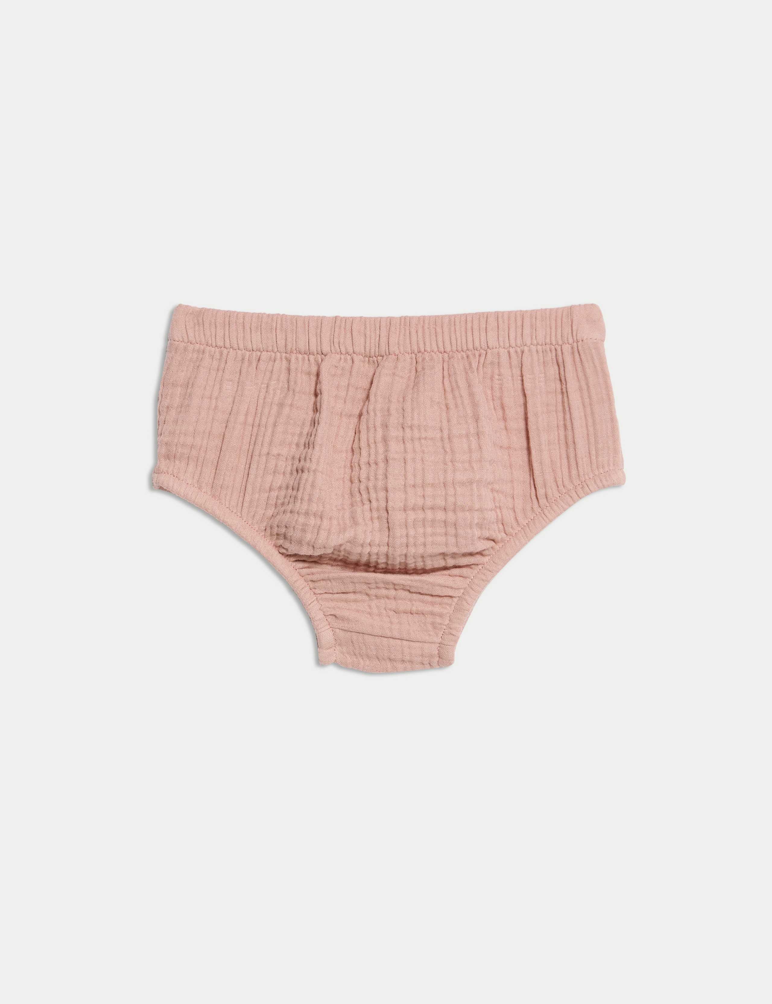 2pc Pure Cotton Collar Dress With Knickers (0-3 Yrs) 4 of 5