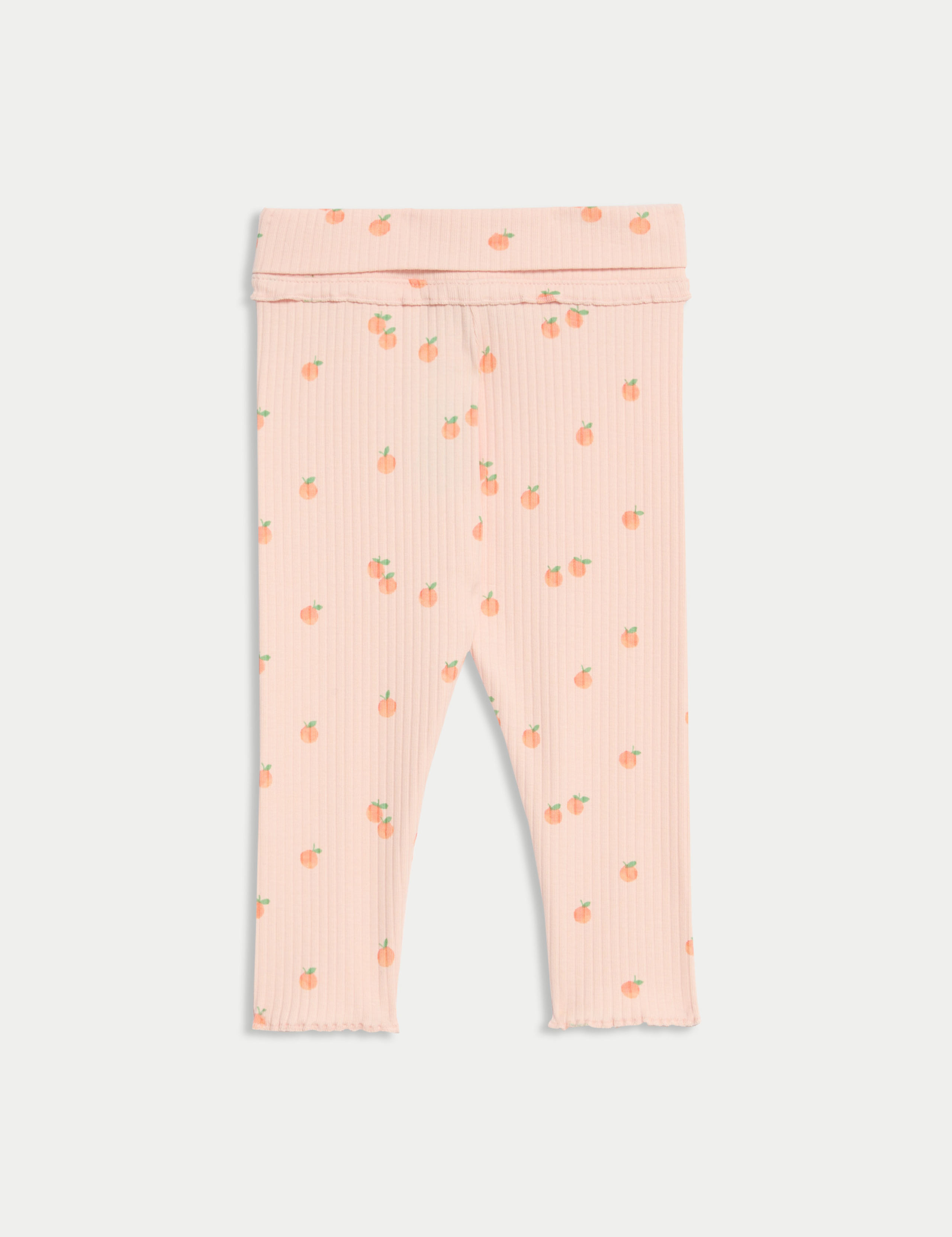 2pc Cotton Rich Orange Top & Bottom Outfit (0-3 Yrs) 4 of 6
