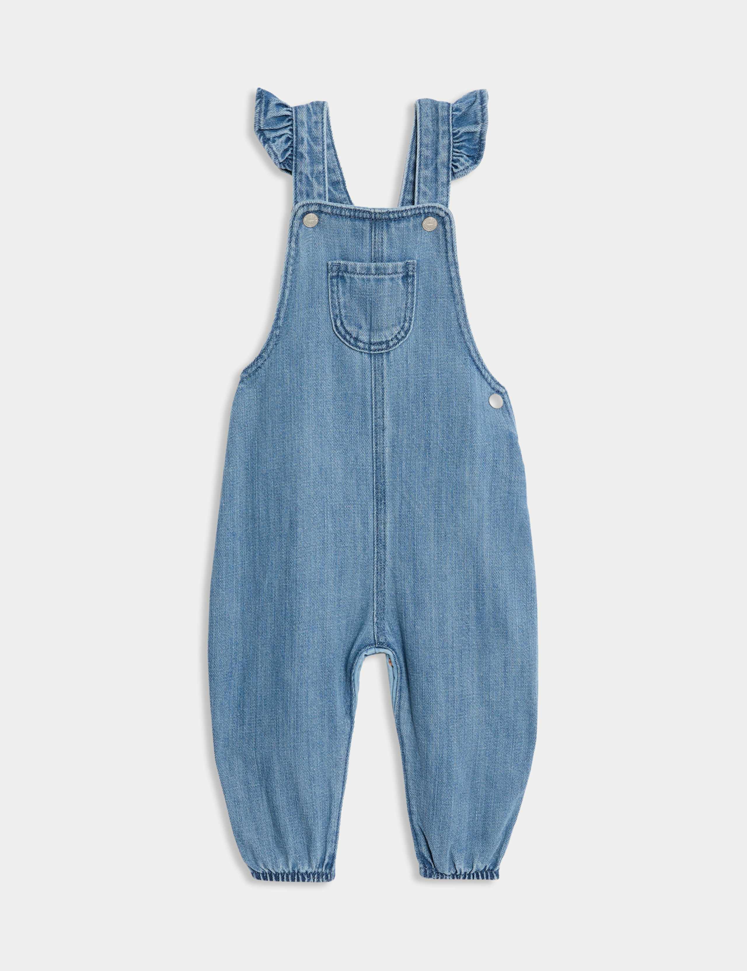 2pc Cotton Rich Dungaree Outfit (0 Mths - 3 Yrs) 3 of 7