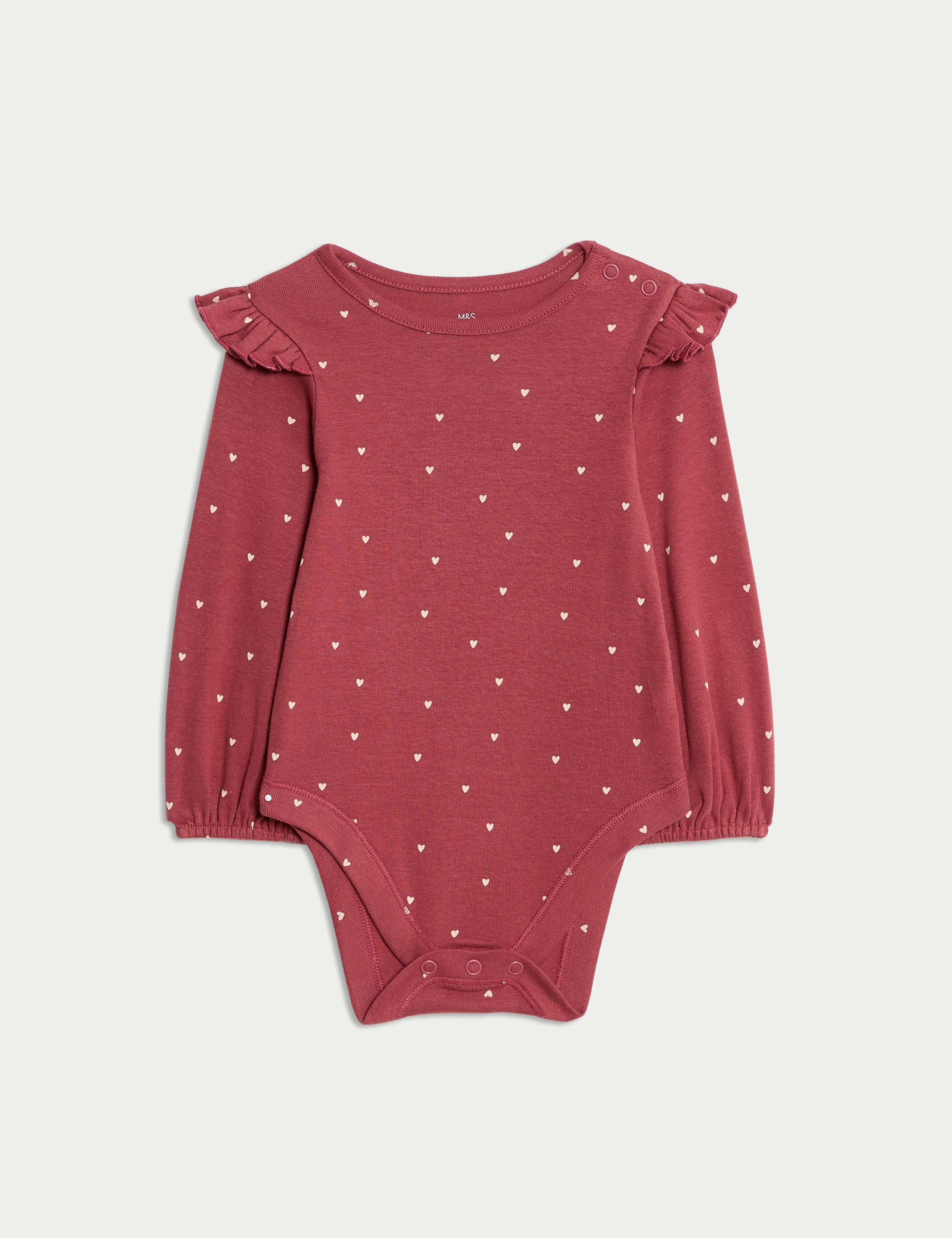 2pc Pure Cotton Heart Dungaree Outfit (0 Mths - 3 Yrs) 4 of 6