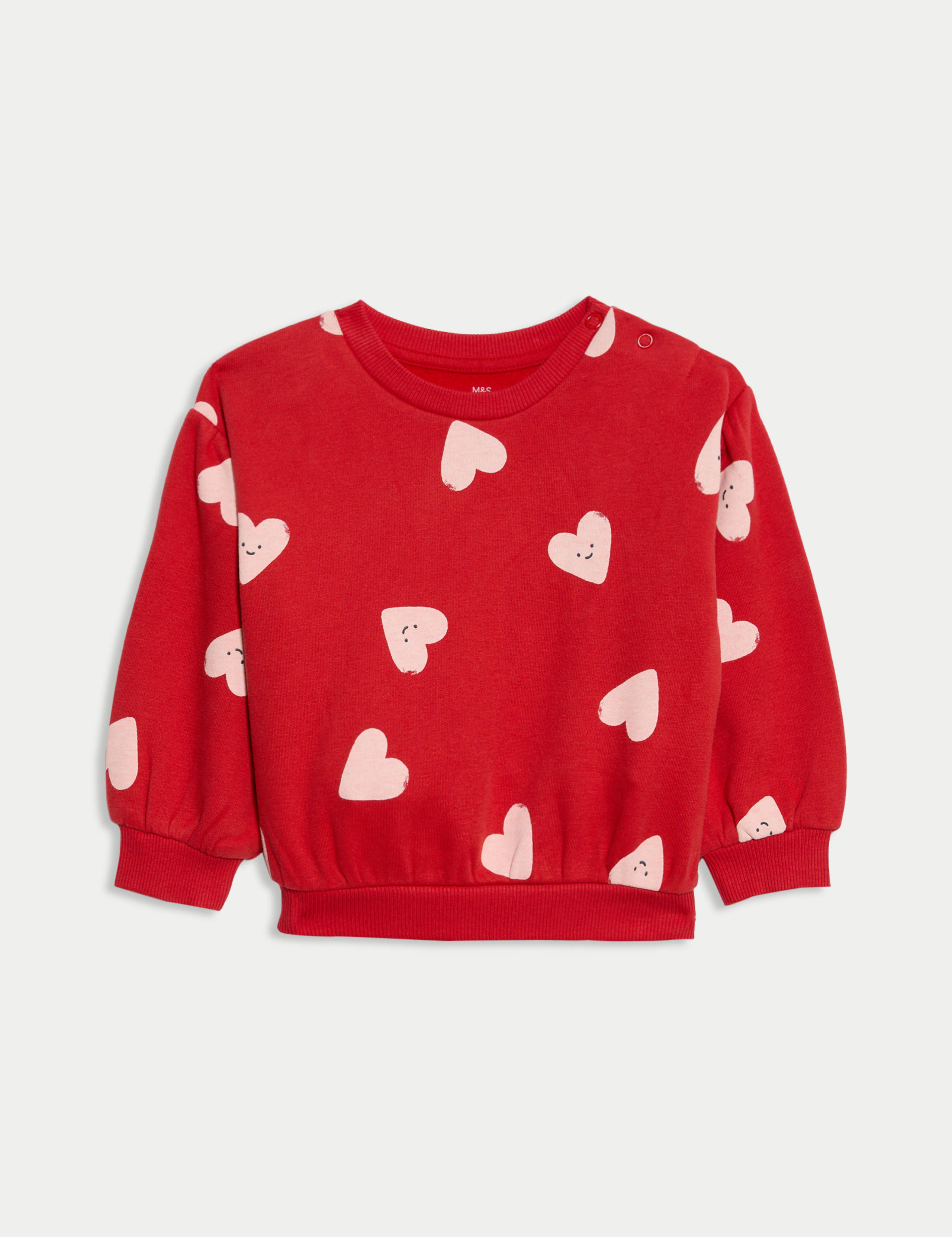 2pc Cotton Rich Heart Top & Bottom Outfit (0-6 Yrs) 3 of 6