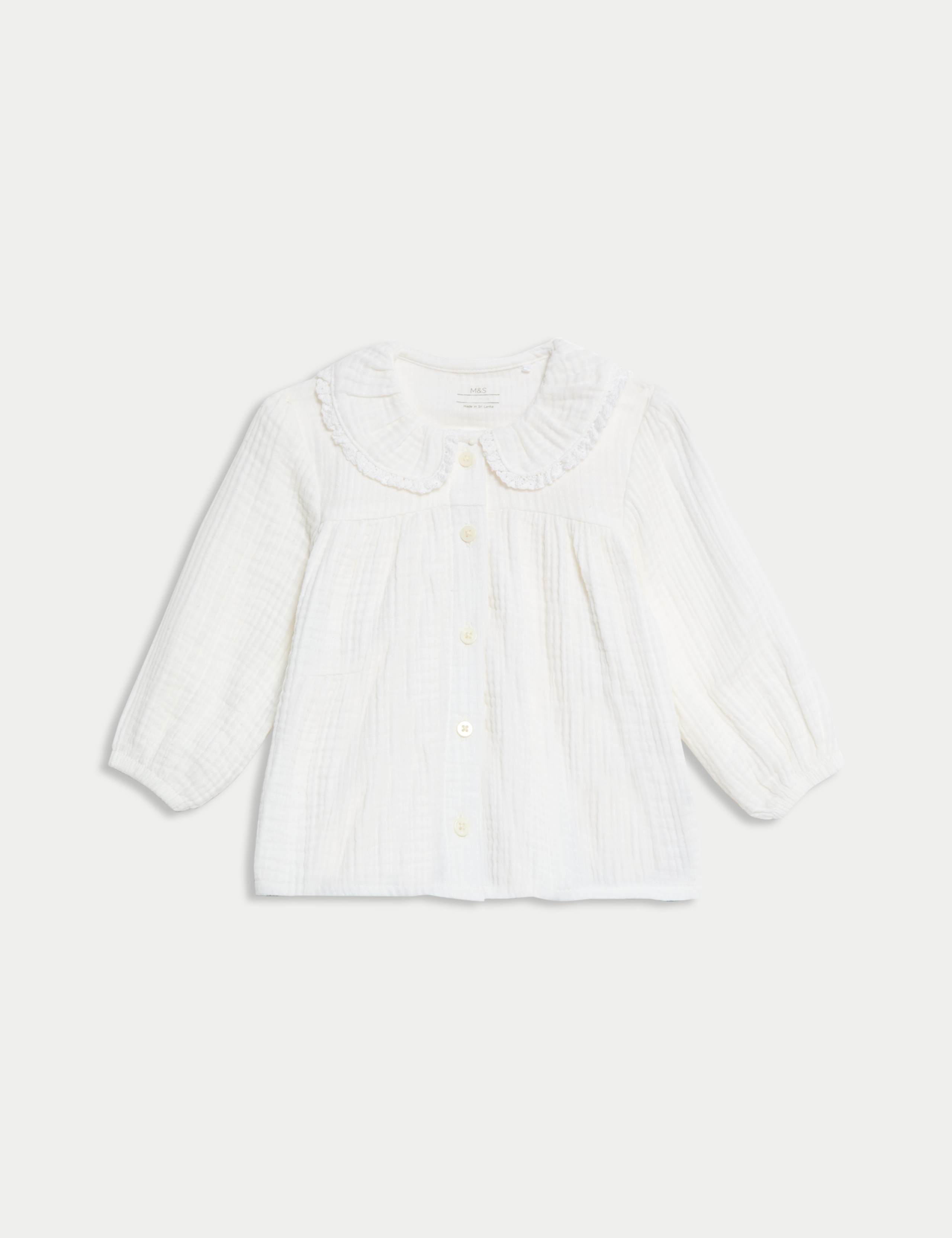 2pc Cotton Rich Top & Bottom Outfit (0-3 Yrs) 4 of 9