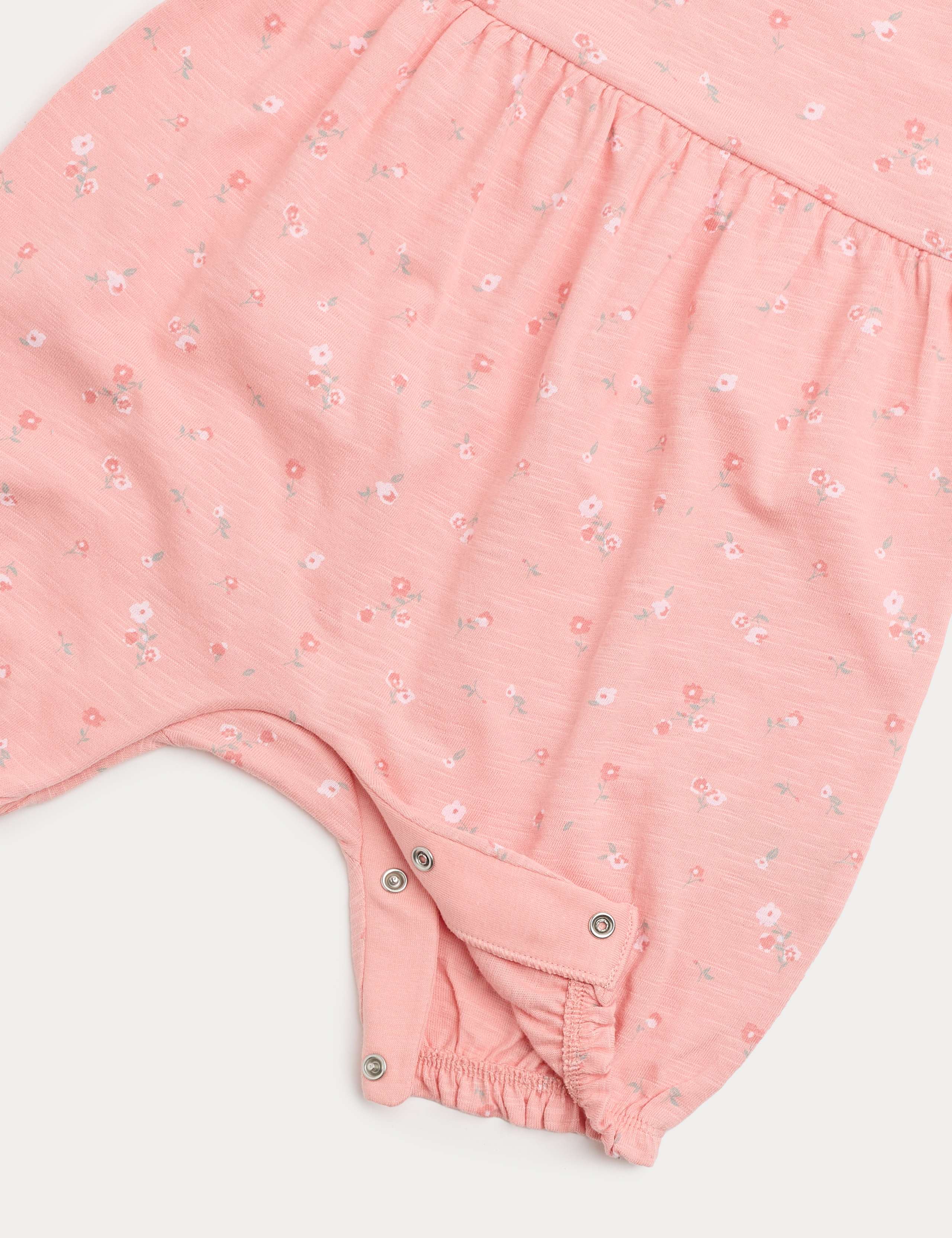 Pure Cotton Floral Romper (0-3 Yrs) 3 of 3