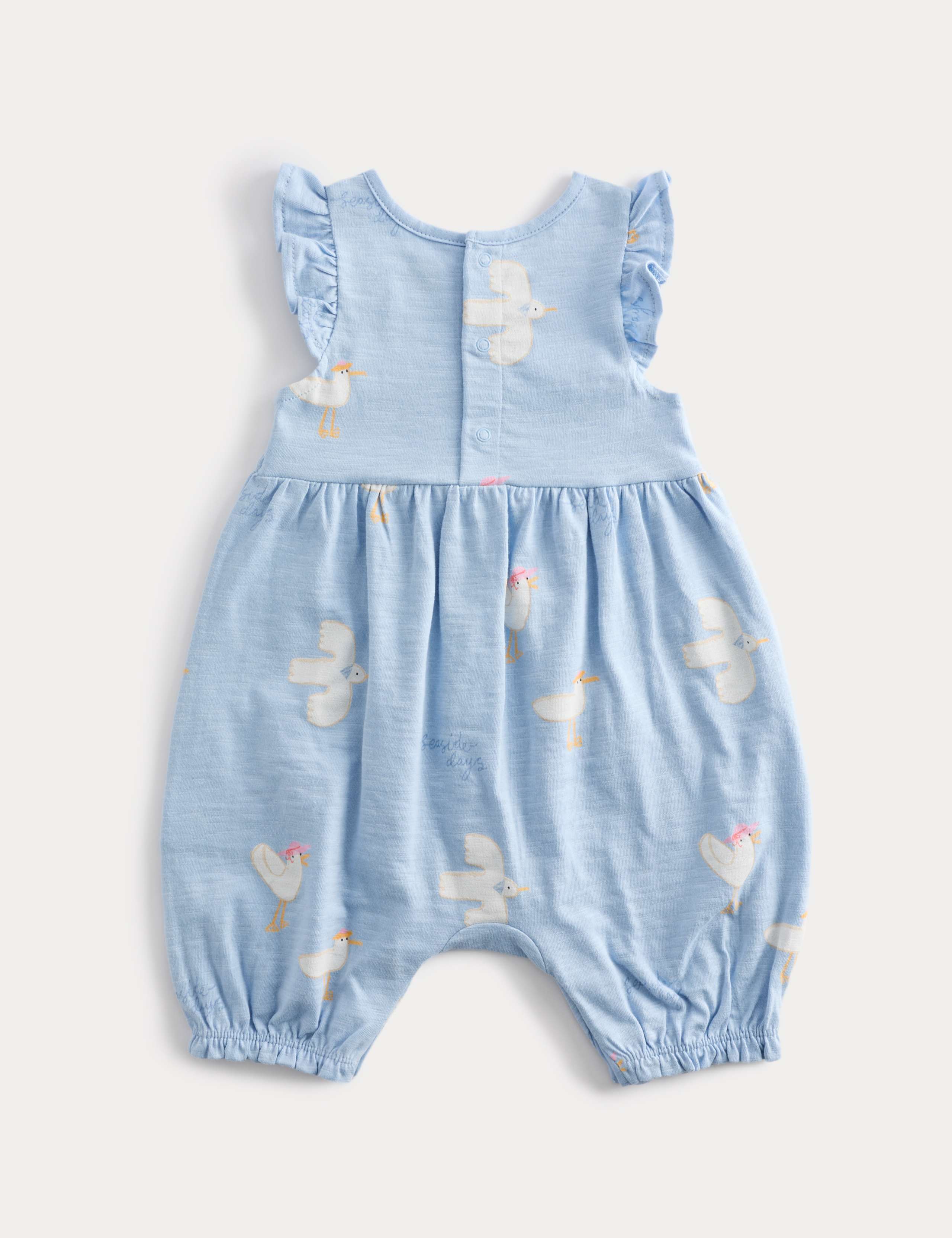 Pure Cotton Seagull Romper (0-3 Yrs) 2 of 3