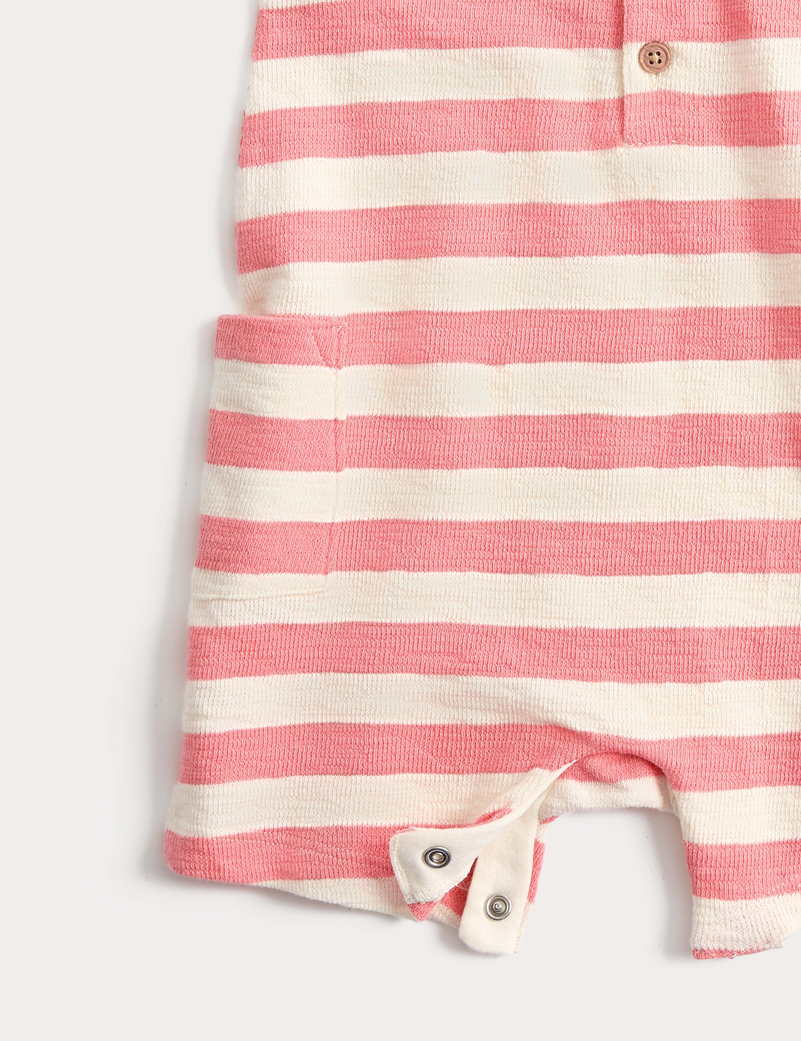Pure Cotton Striped Romper (0-3 Yrs) 2 of 3