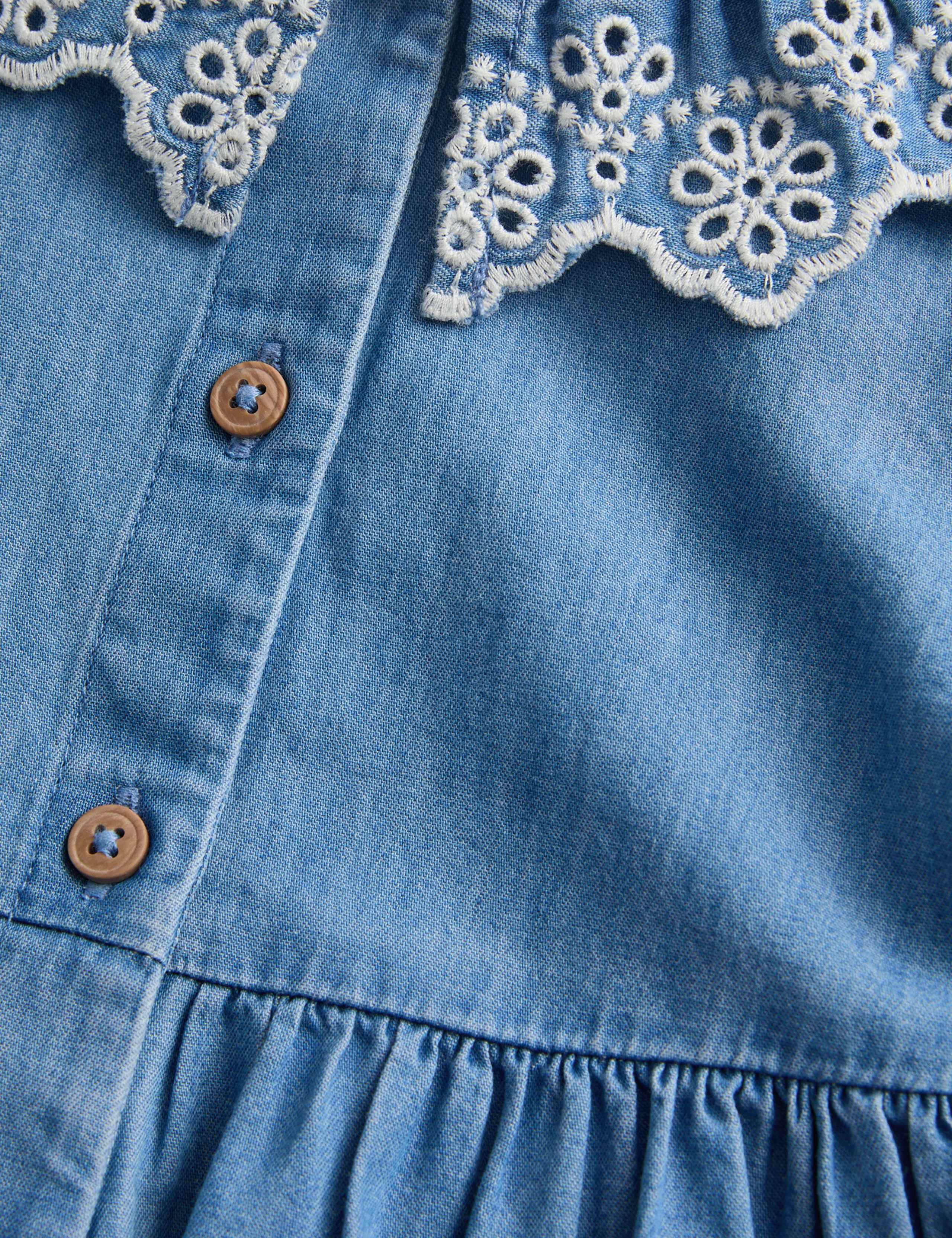 2pc Denim Dress with Tights (0 Mths-6 Yrs) 2 of 2