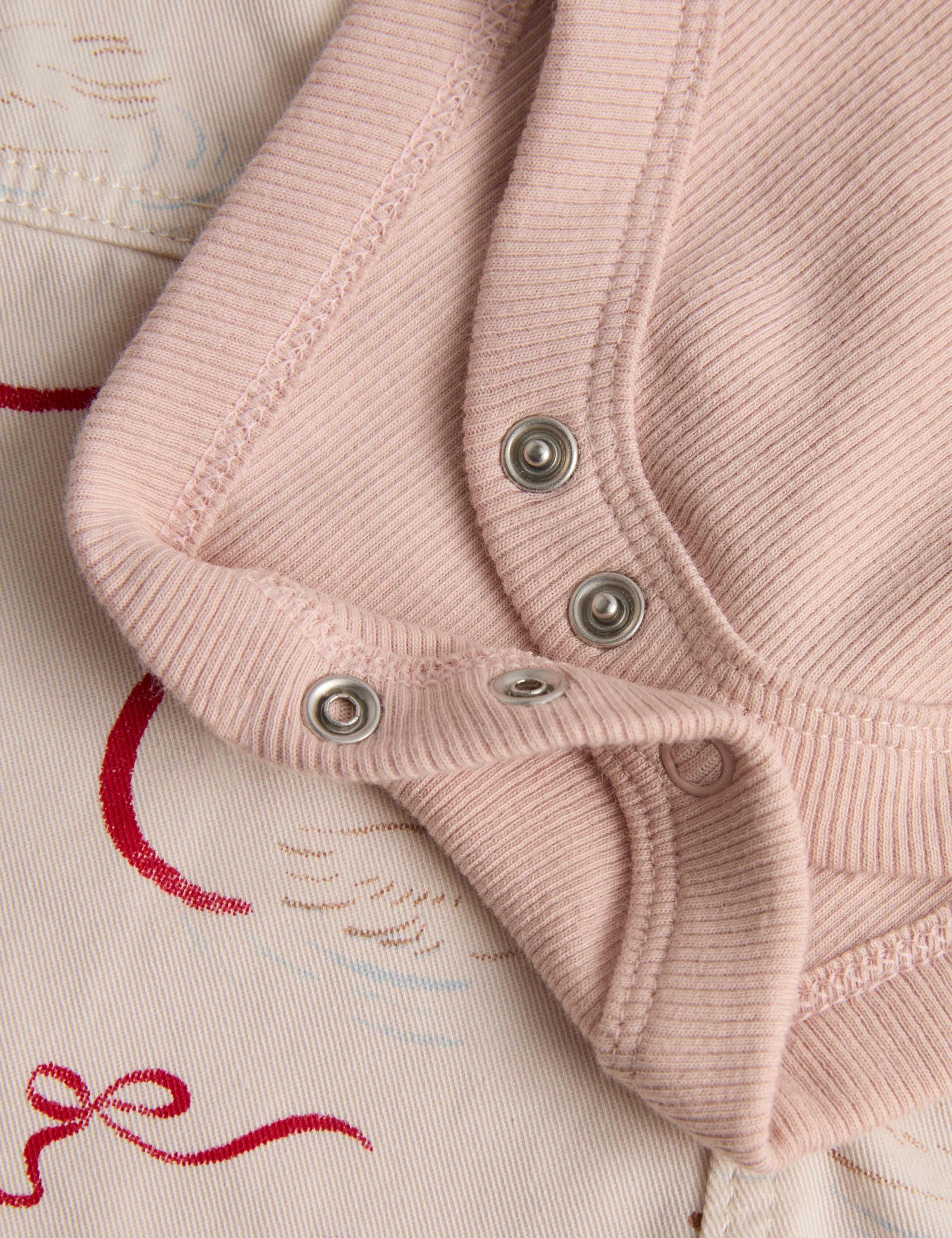 Mouse Print Woven Dungaree Outfit (0 - 36 Mths) 4 of 5