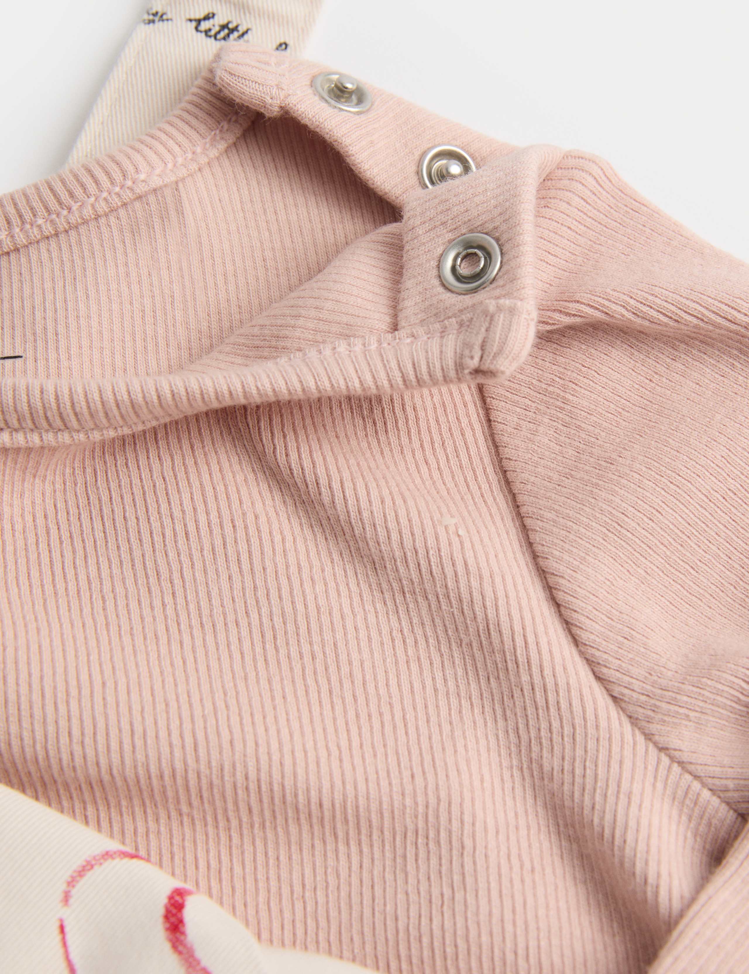 Mouse Print Woven Dungaree Outfit (0 - 36 Mths) 5 of 5