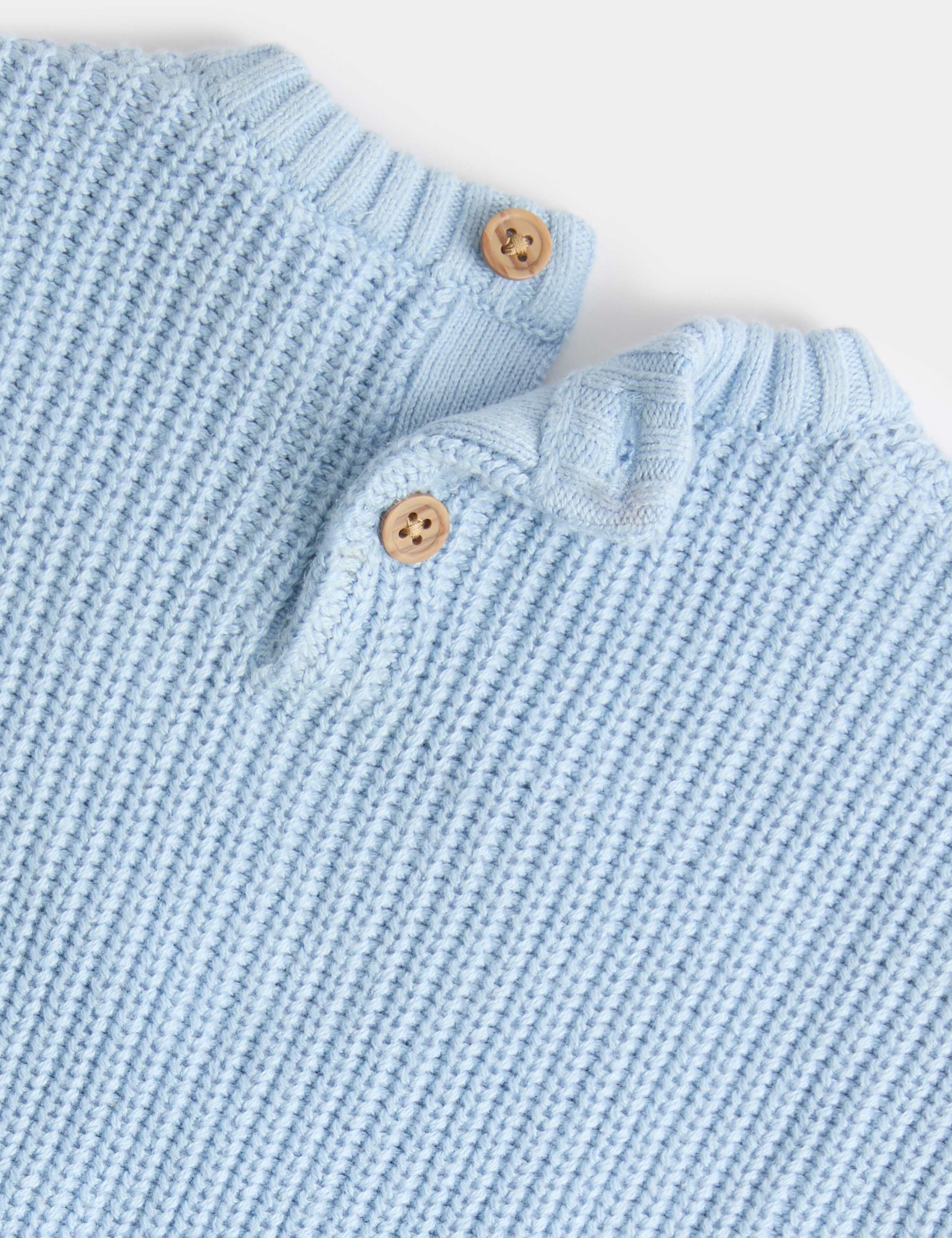 4 Piece Cotton Rich Knitted Outfit (0-6 Yrs) 3 of 3