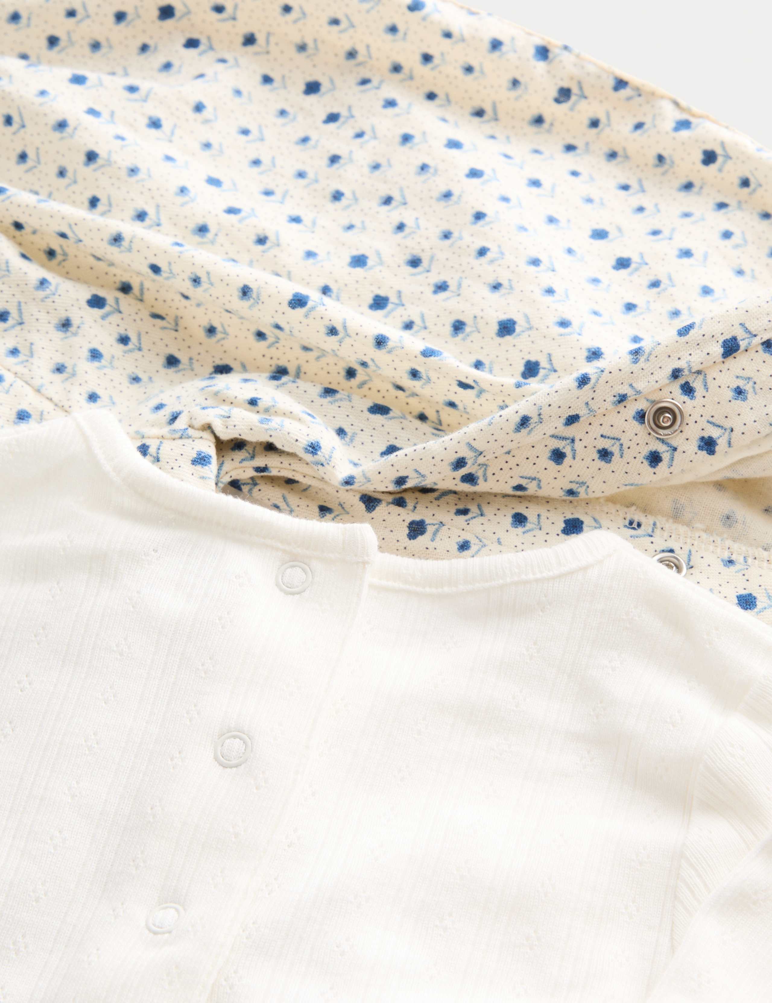 2 Piece Pure Cotton Dungarees with Top (0-6 Yrs) 3 of 3