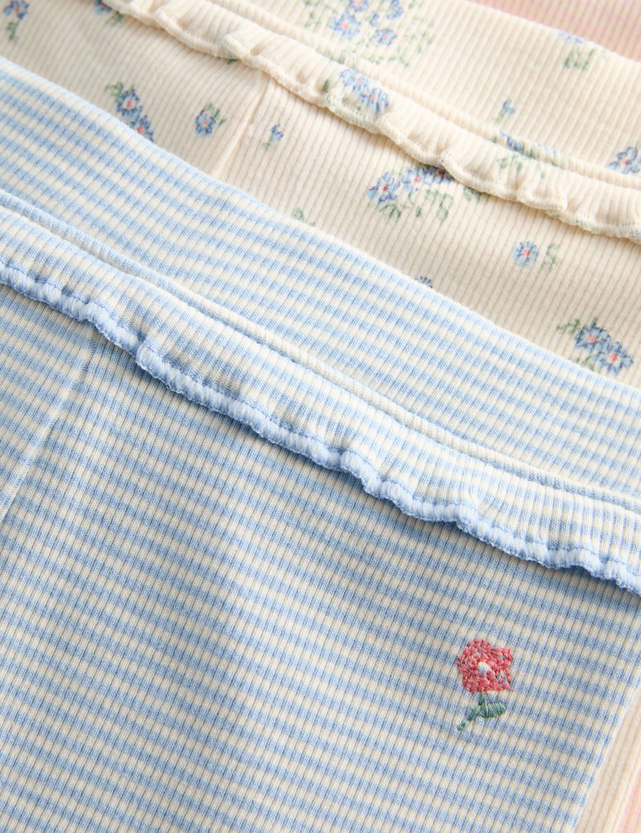 3 Pack Cotton Rich Printed Leggings (0-5 Yrs) 2 of 2